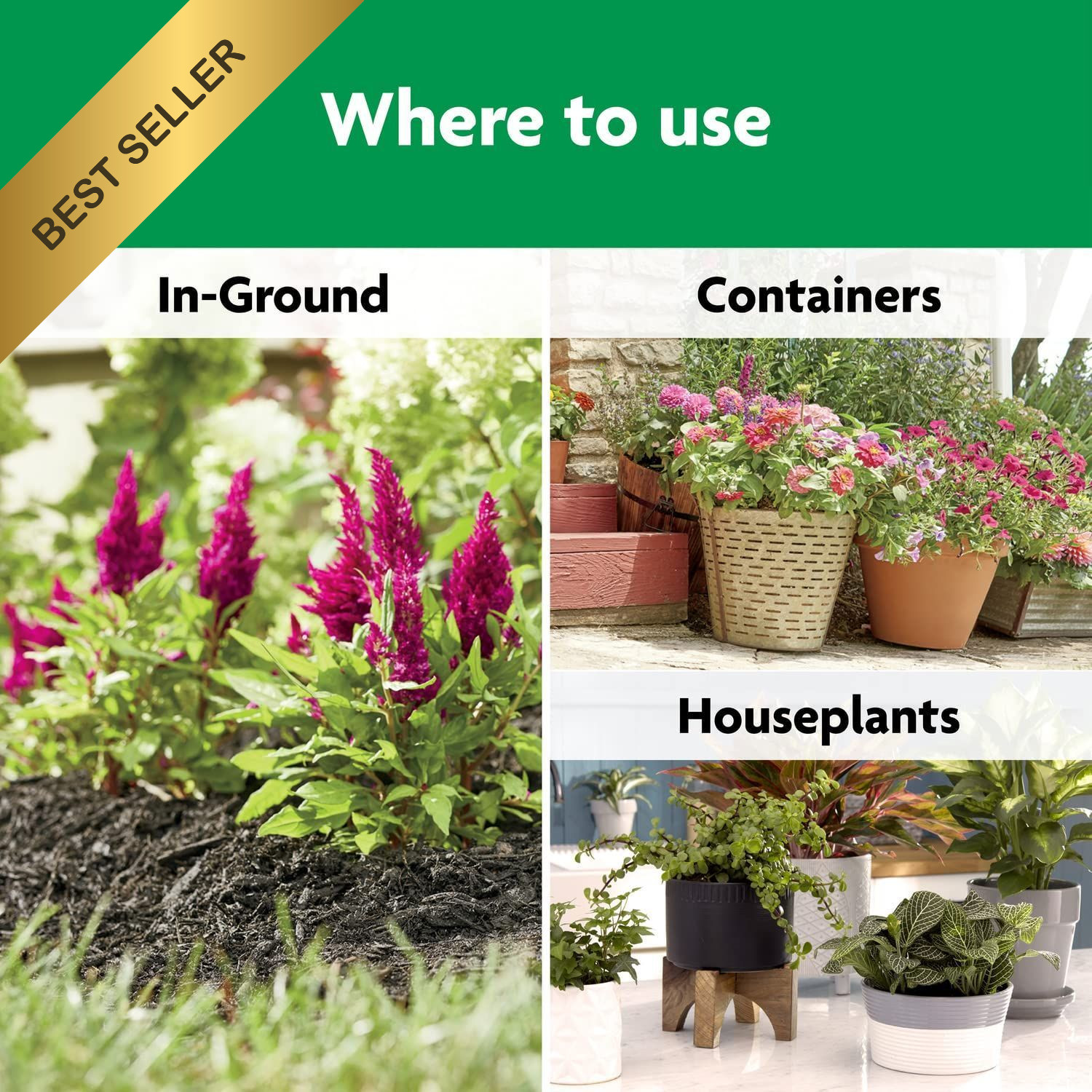 Miracle-Gro Shake ‘N Feed All Purpose Plant Food In Ground & Container 4.5 lbs