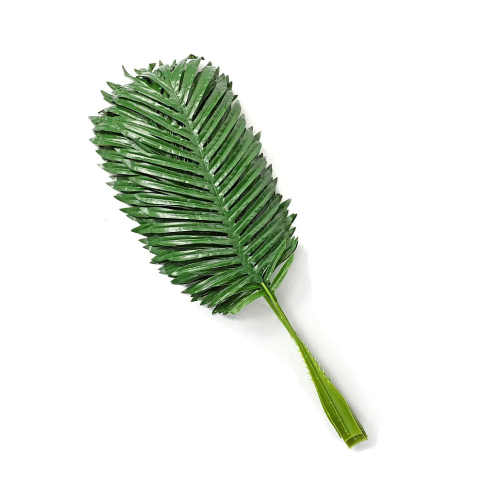 63cm 10pcs Artificial Palm phoenix Tree Branch Leaf Frond Home Patio Sago