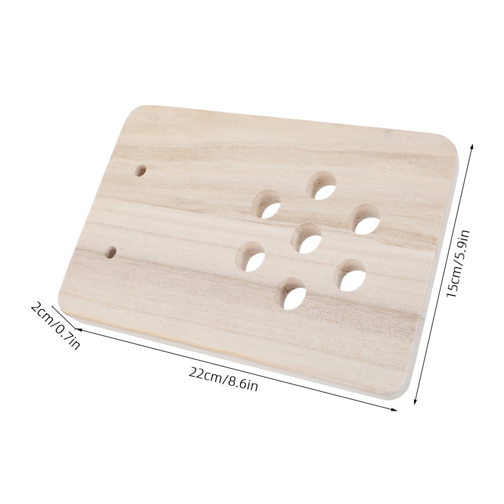 Fern Mounting Board: Wooden Planter – Wall Display Decorative