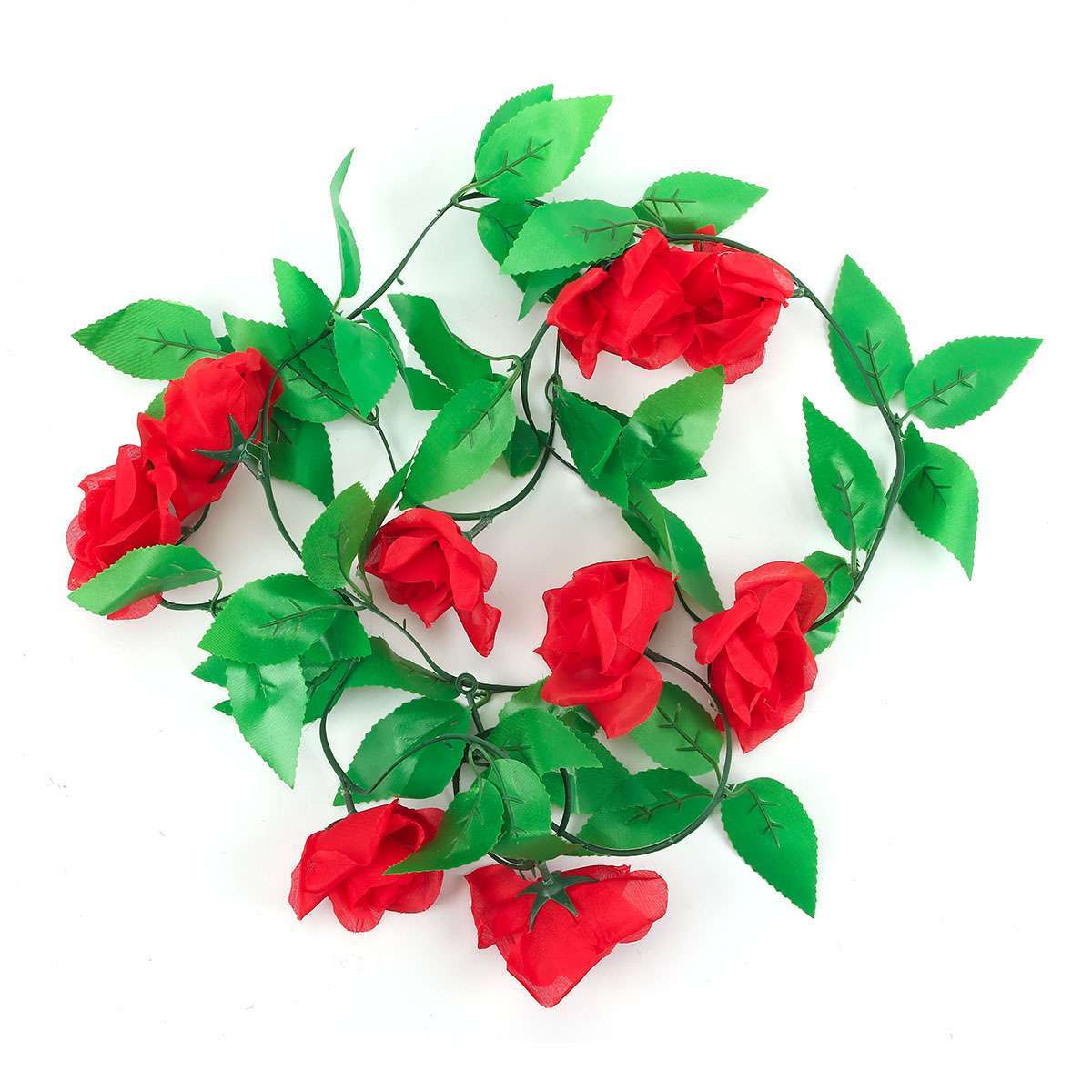 3Pack 7.5Ft Flower Garland Fake Rose Vine Artificial Flower Hanging Ivy Floral