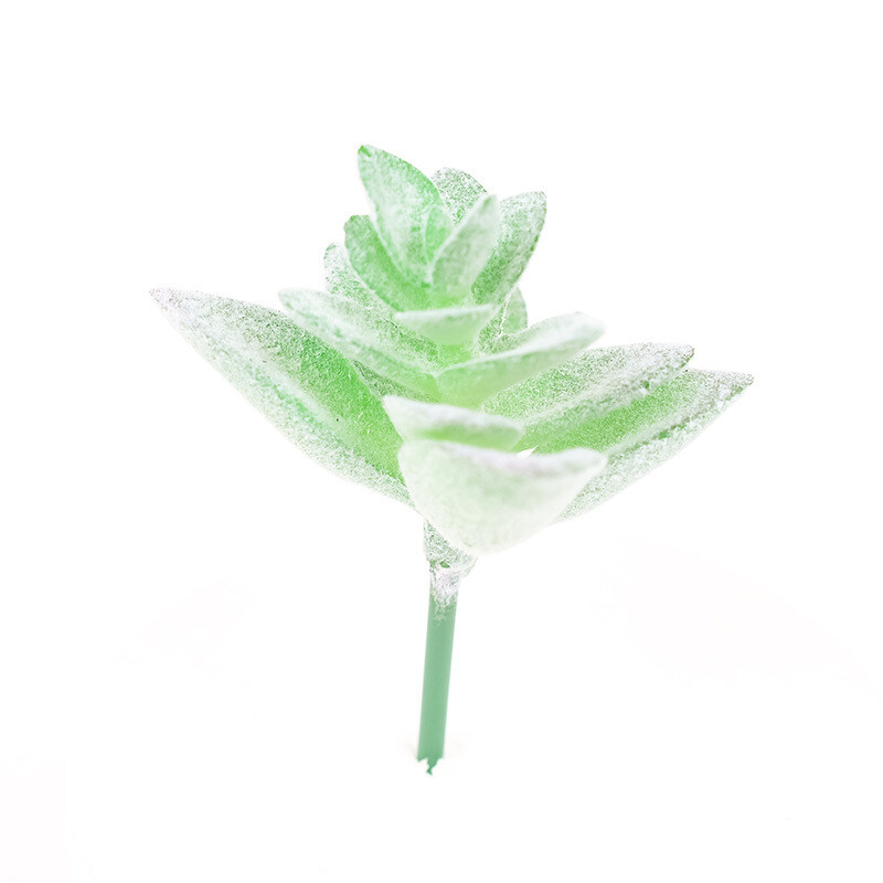 18 pcs PK Artificial Color Succulent Plants Unpotted Fake Lotus Plant Home Decor