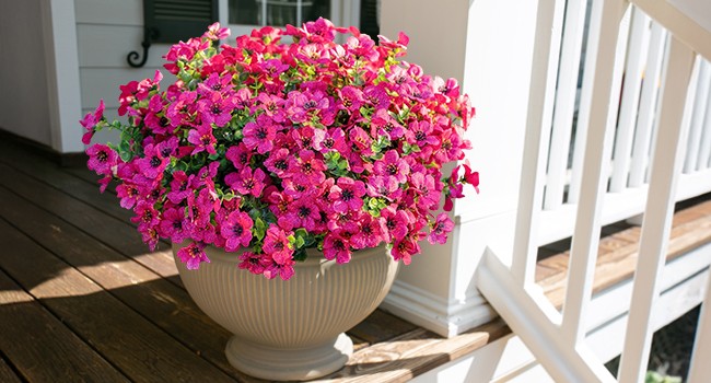 Artificial Flowers for Outdoor Indoor Garden Home Decoration, Faux Flower Daisy