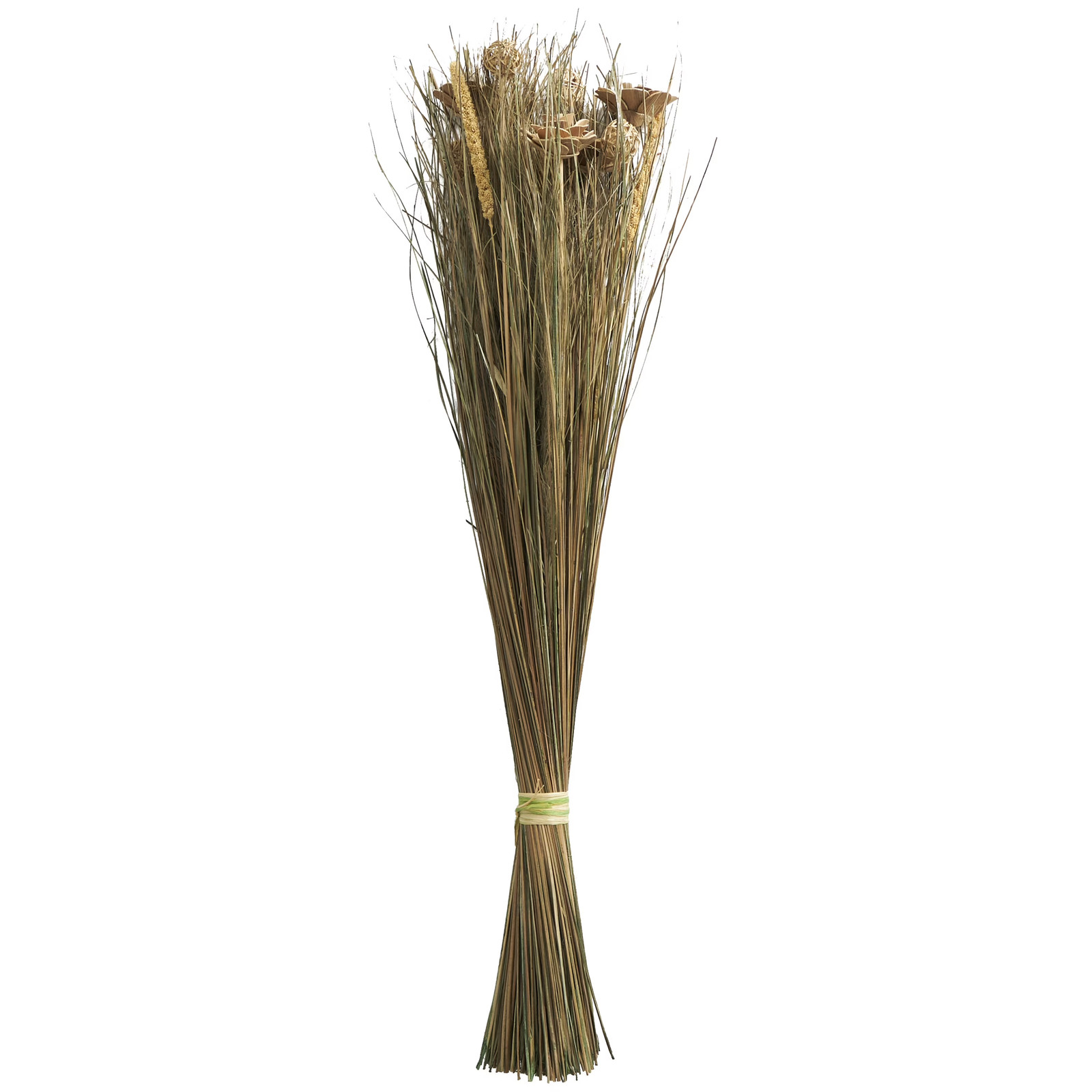 by, Handmade Tall Floral Bouquet Dried Plant Natural Foliage Grass Bouquet with
