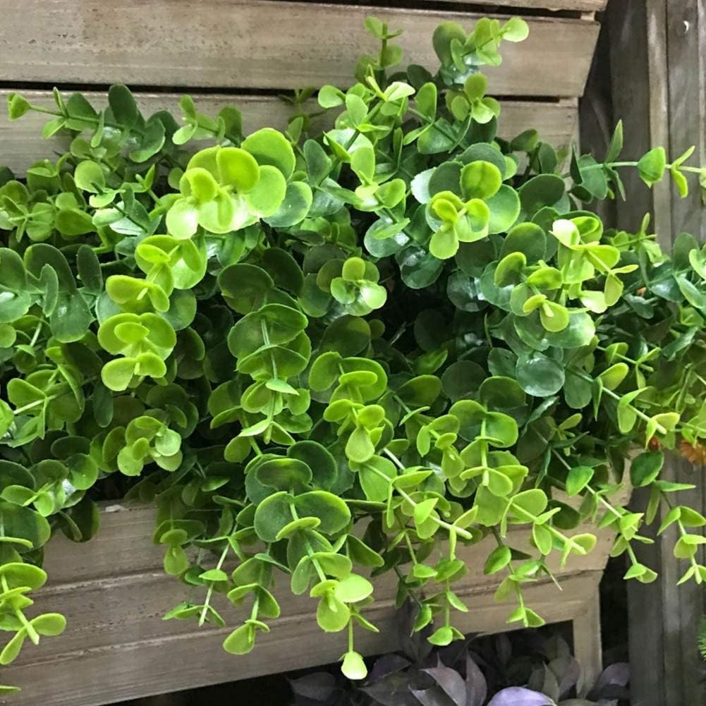 Realistic Artificial Boxwood Plants – Set of 24