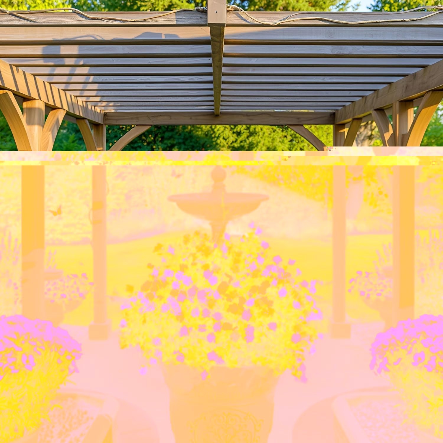 Vibrant Multi-Color Outdoor Flowers – 12 Bundles, Perfect for -Round Beauty