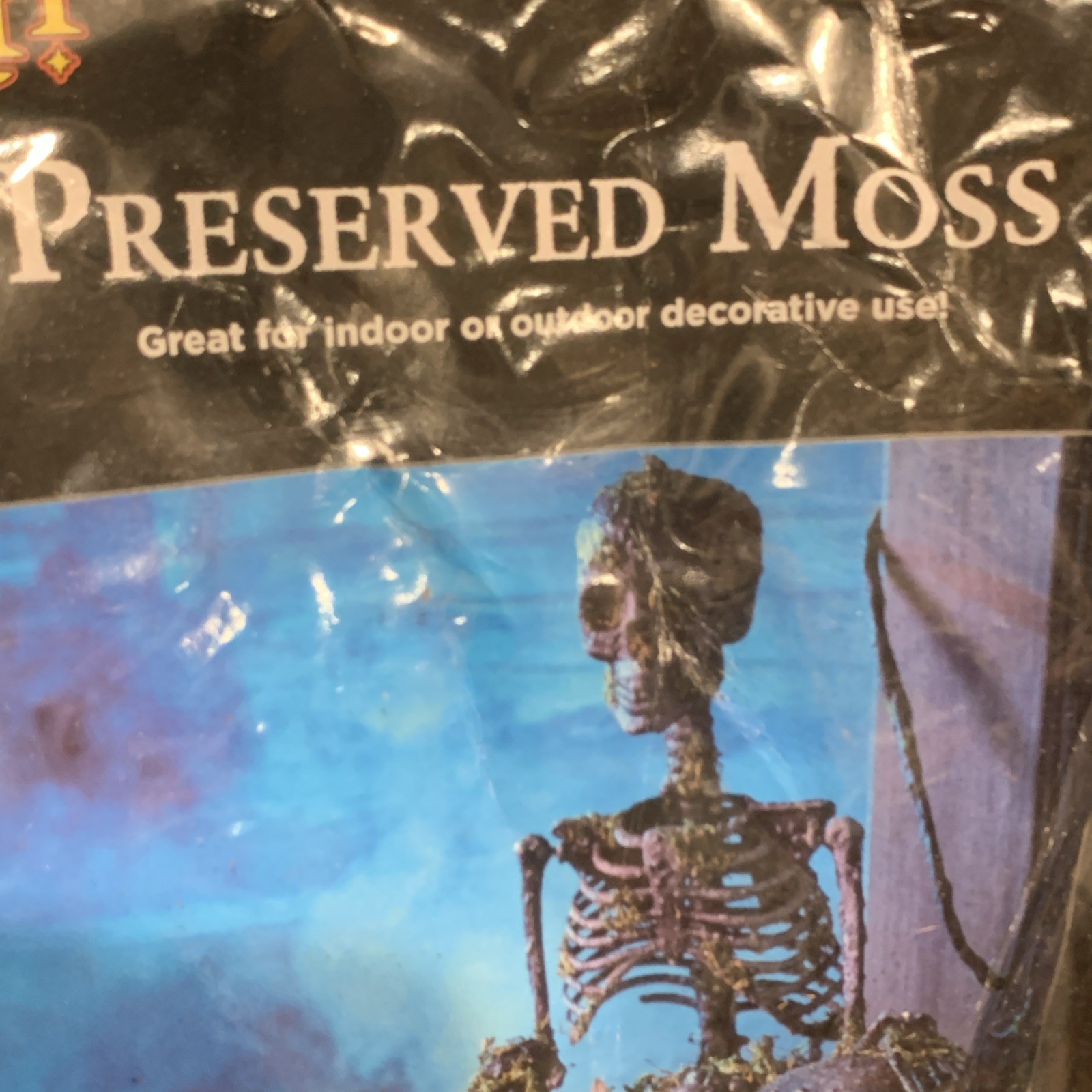 Spirit Fake Preserved Moss Reindeer Moss Artificial Moss Coffee Brown NIP