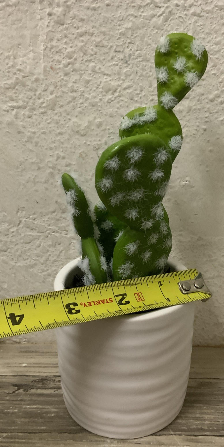 🌵 THRESHOLD Small Artificial Cactus – Plant in Pot Set 4 Pieces 7.5” X 3” 🆕