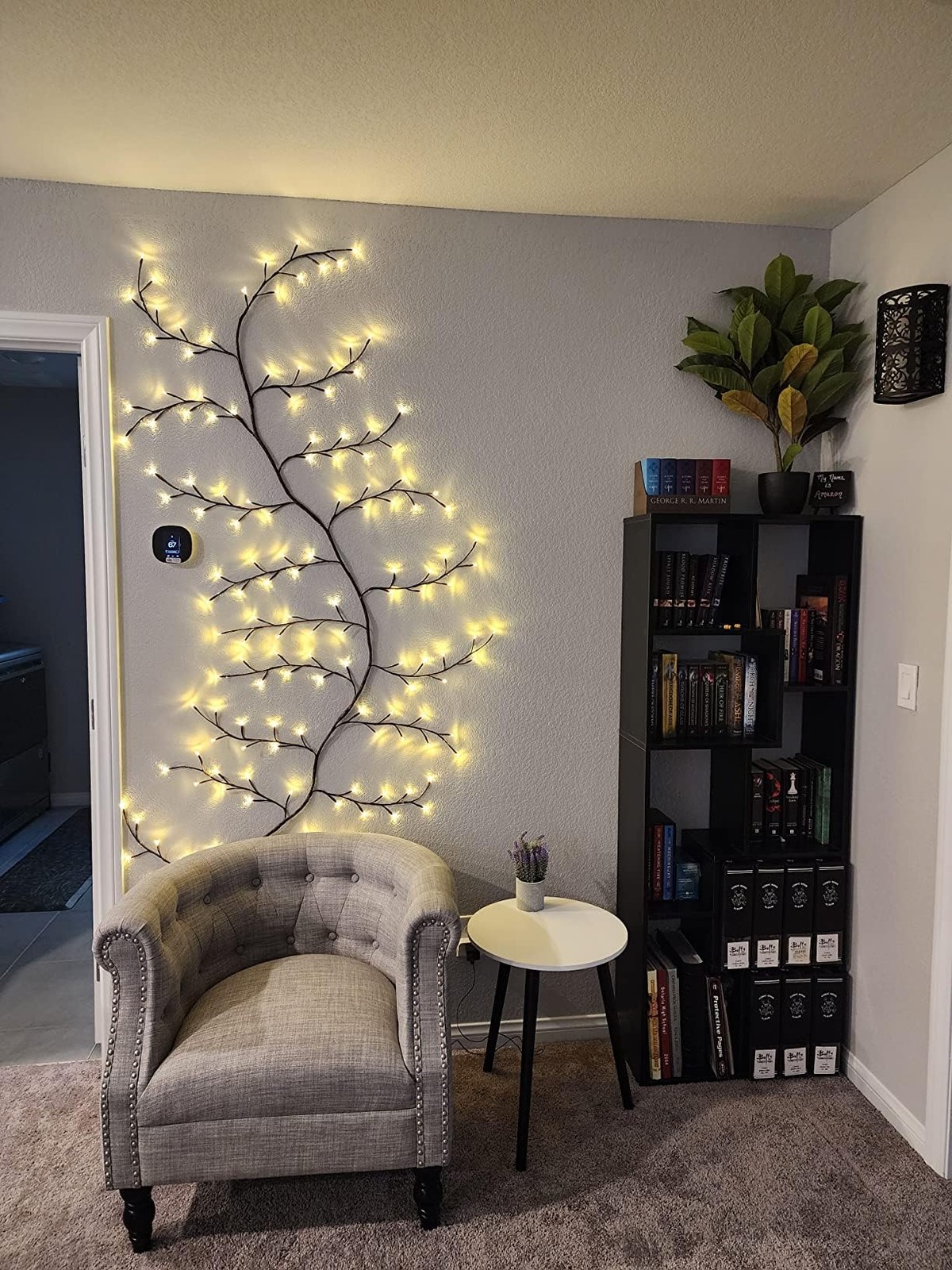 Enchanted Willow Vine Lights with Remote:144 LEDs Flexible DIY Vines with Lig…