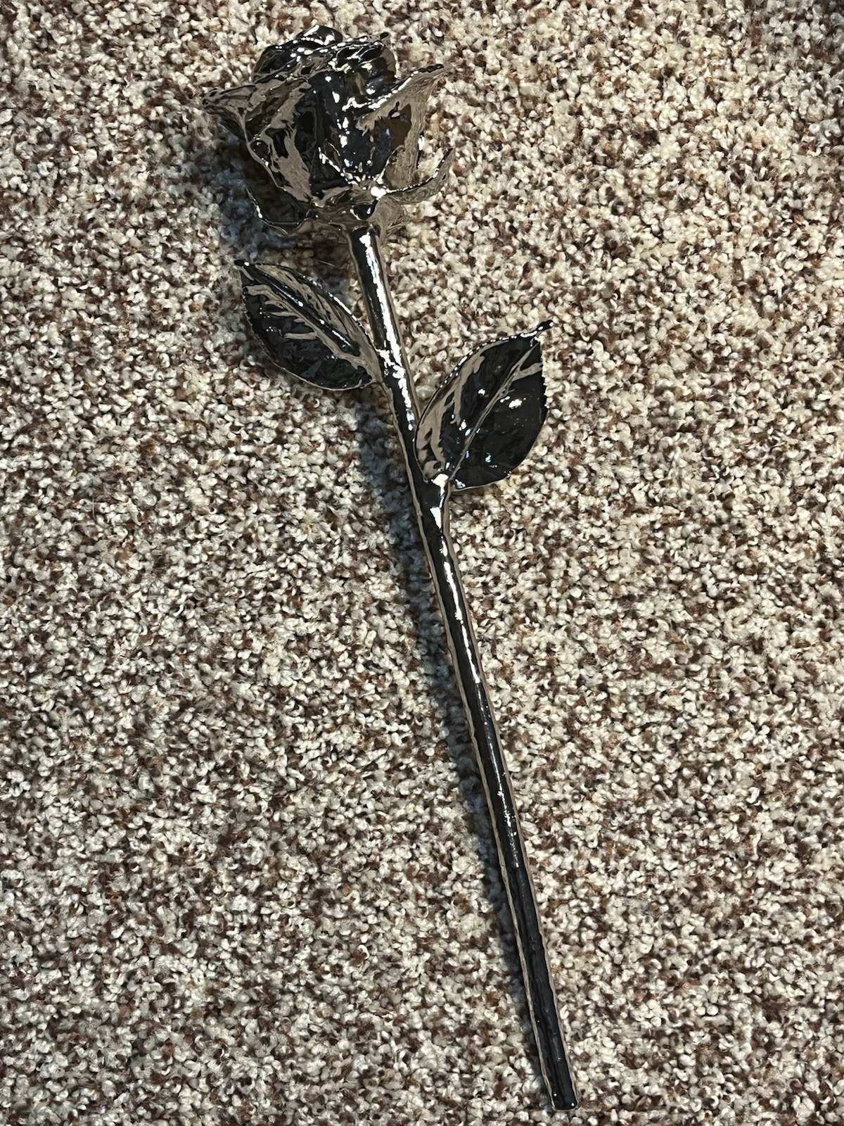The Forever Rose Handcrafted From Real Platinum Preserved Over 65 Steps & Box