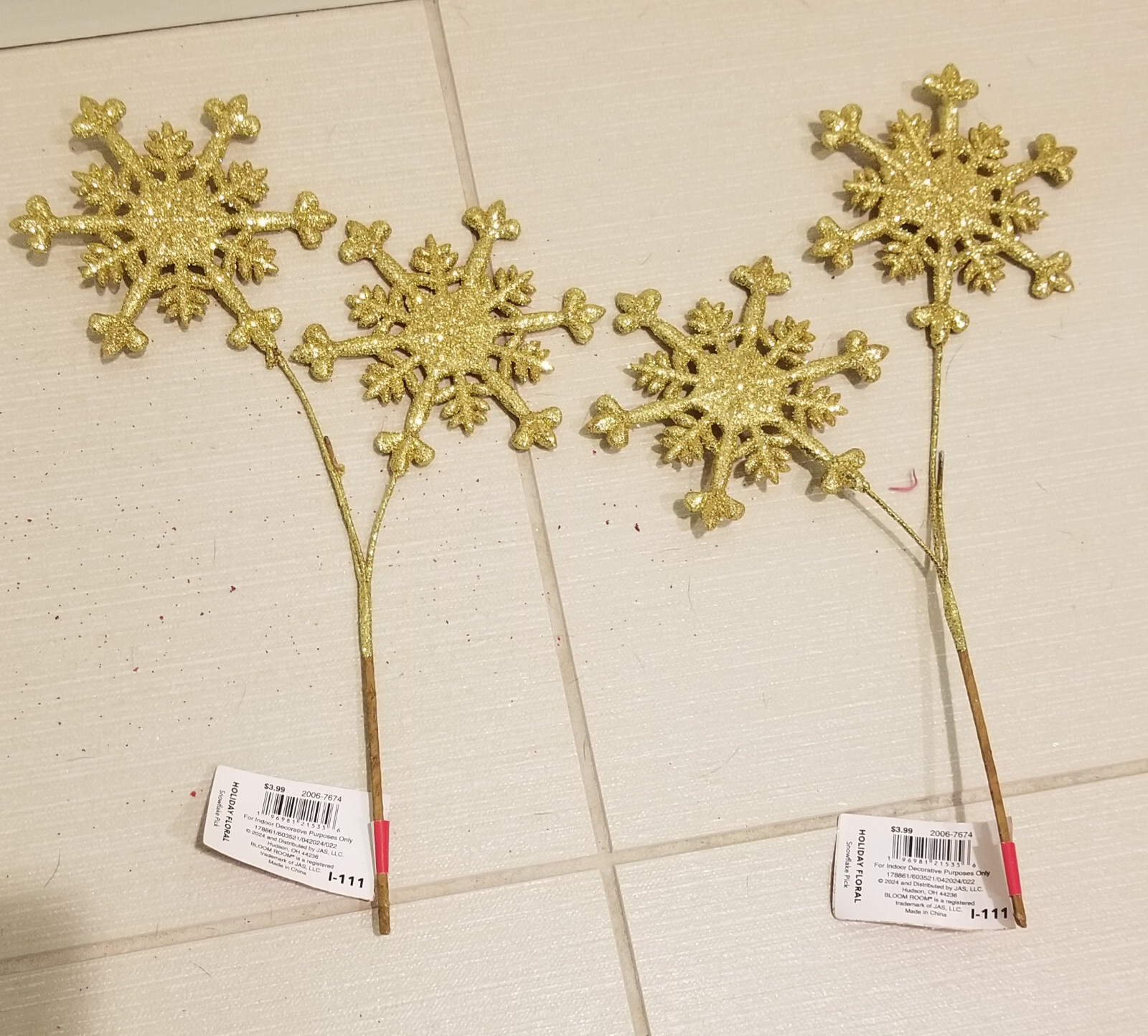 24 Various Christmas DIY Picks Lot