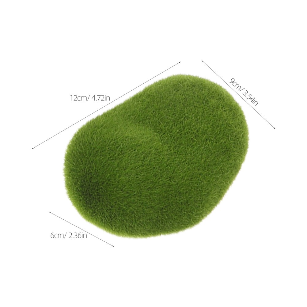 20 Pcs Artificial Moss Stone Rocks Craft Aquarium Landscape