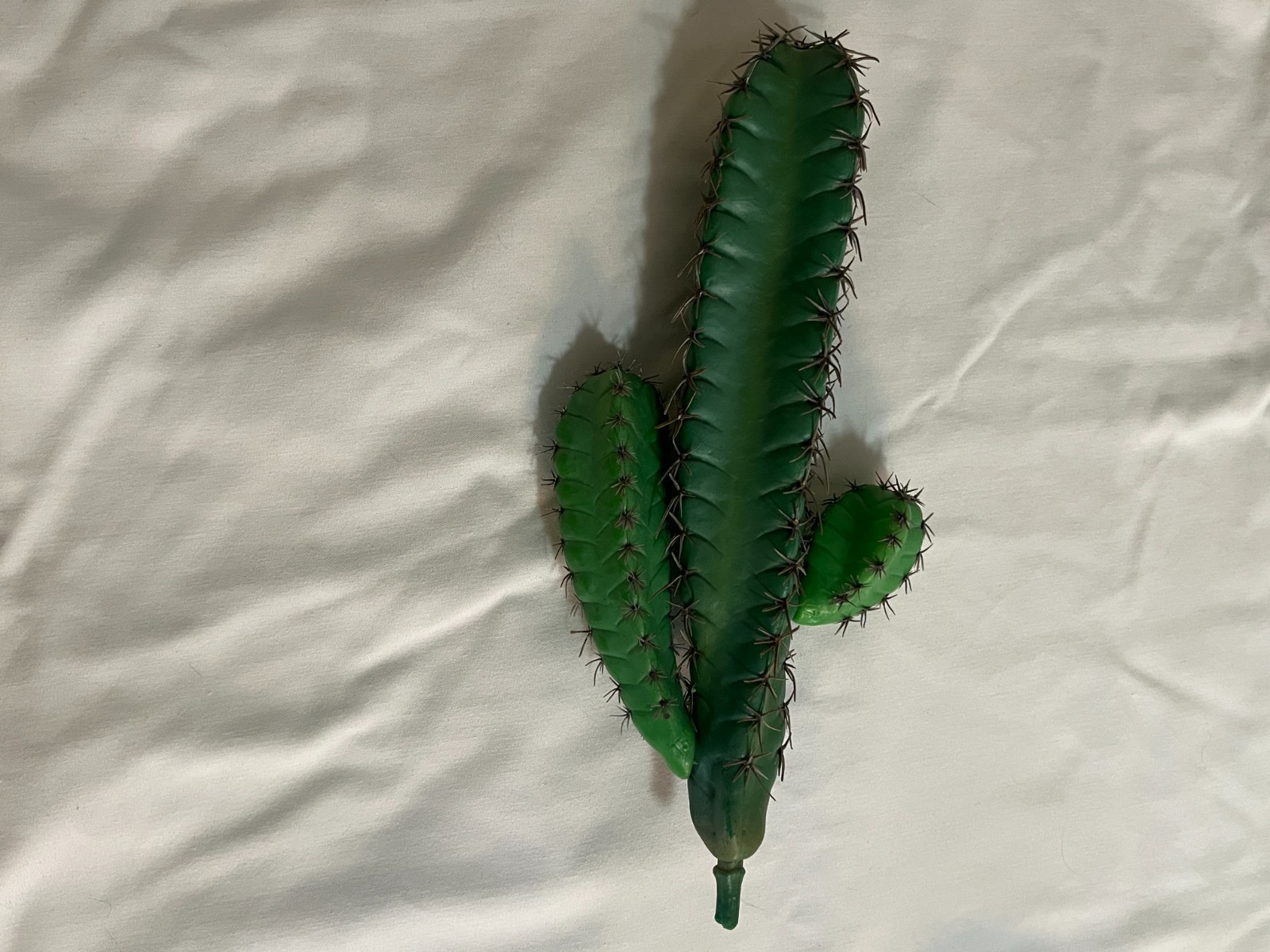 Artificial Cactus Green 7 inches wide and 15 inches tall Southwest decor NEW