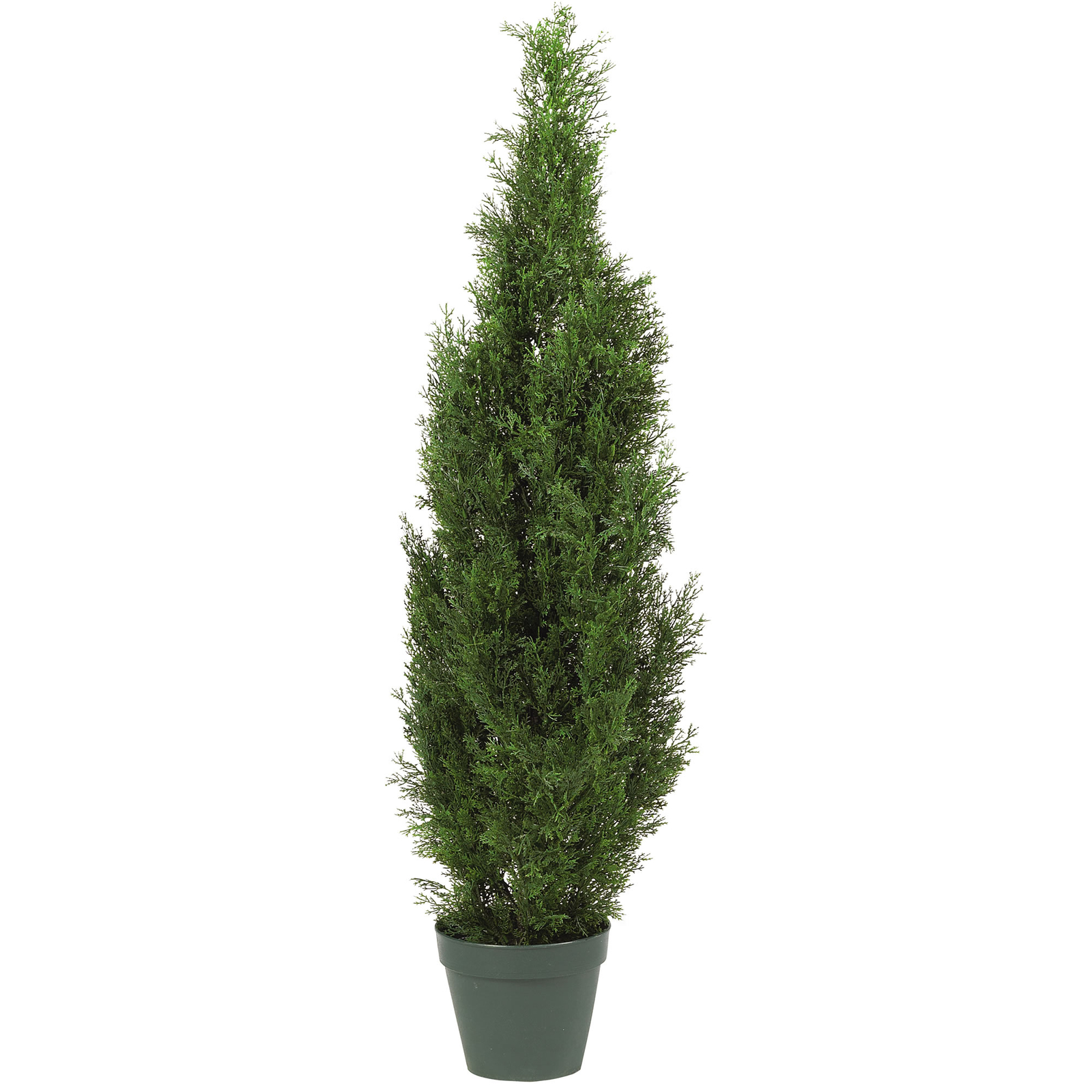 Cedar Tree Silk Tree Realistic Plant Nearly Natural 4′ Home Garden Decoration
