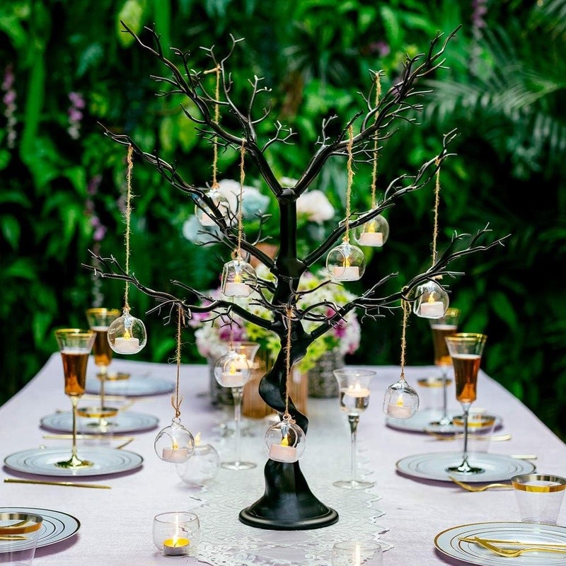 Artificial Wishing Tree Wedding Home Decor Centerpiece Party Festive Ornament US