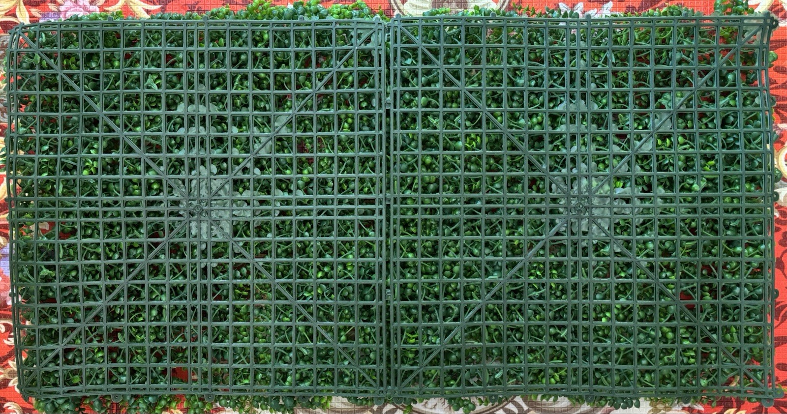 2 X 20″x20″ Artificial Faux Leaf Fence Screen Wall Decor Panel Decor JQDP01