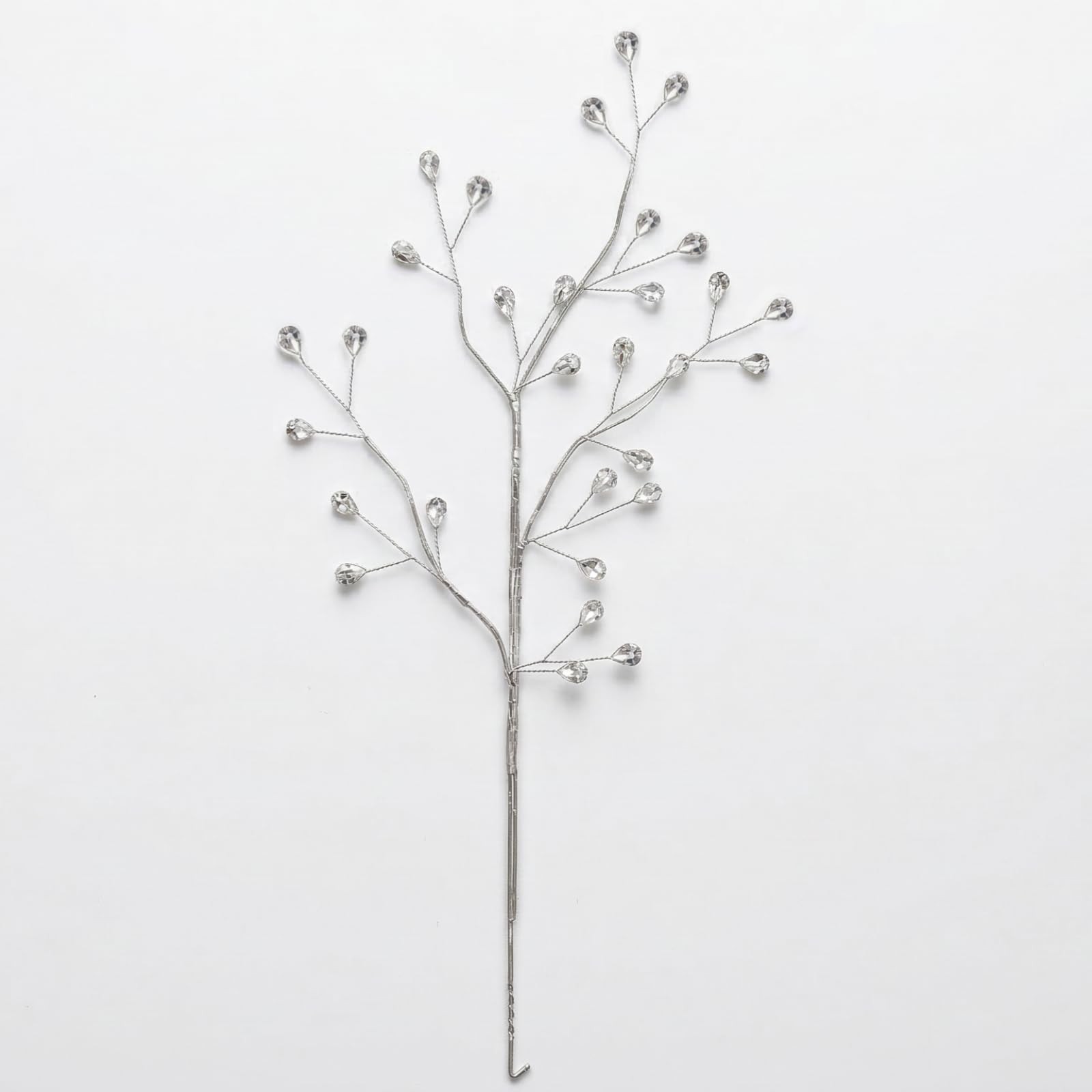 20 Inch Crystal Rhinestone Branches Sparkly Decorative Floral Stems Twig Pick…