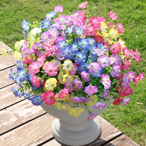 Artificial 4 Gradient Mixed Color (3 Pink, 3 Yellow, 3 Purple, 3 Hot Pink)