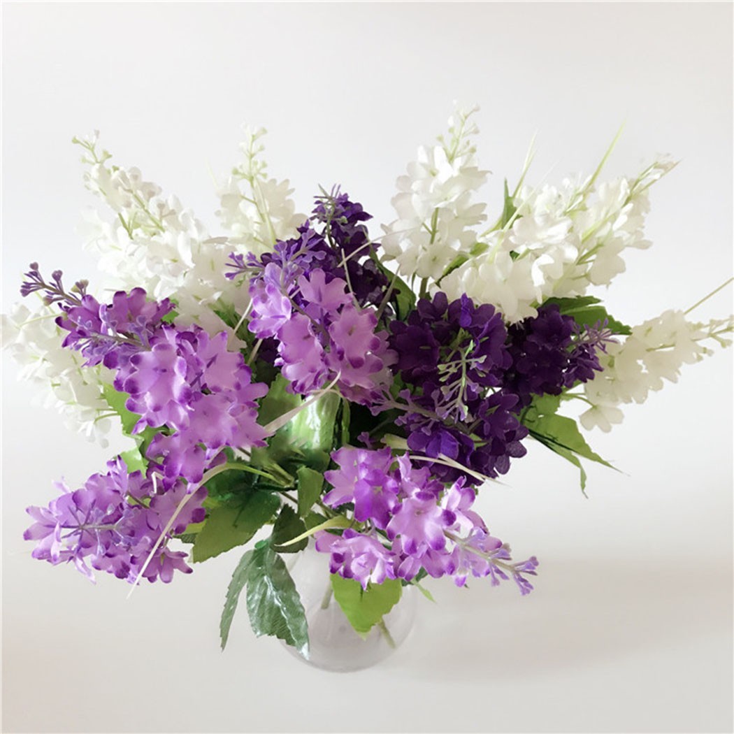 1xArtificial Hyacinth Flowers Bridal Wedding Bouquet Home Party Decoration Gifts