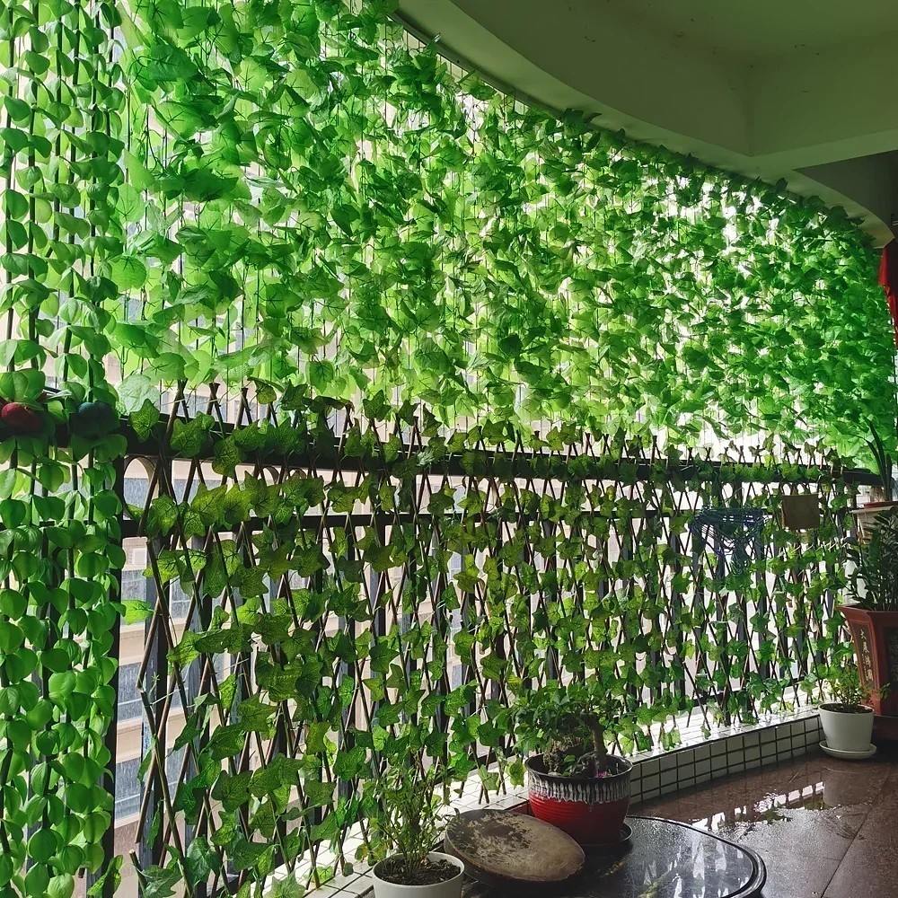 Artificial Ivy Leaf Vine Garland Fake Hanging Greenery Plants Home Wall Decor