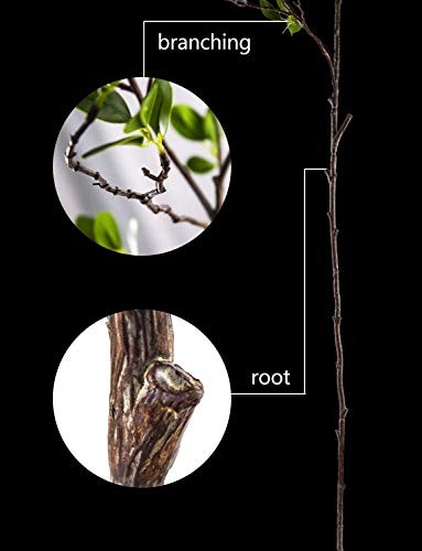 Artificial Plant 43.3 Inch Green Branches Leaf Shop Garden Office Home 6