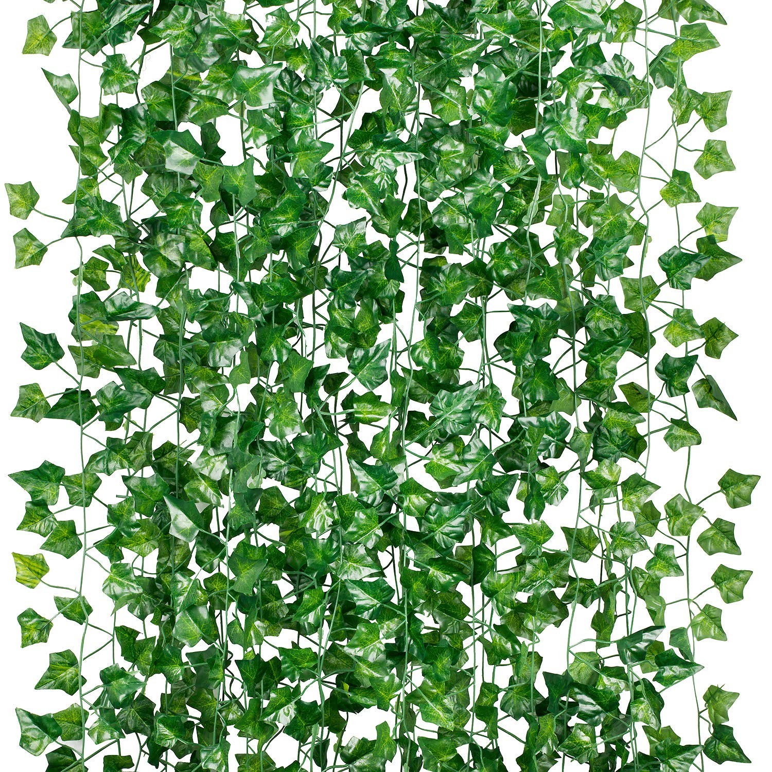 24 Pack / 82 inch (Total 164 Feet), Artificial Ivy Garland Fake Leaf Plants V…