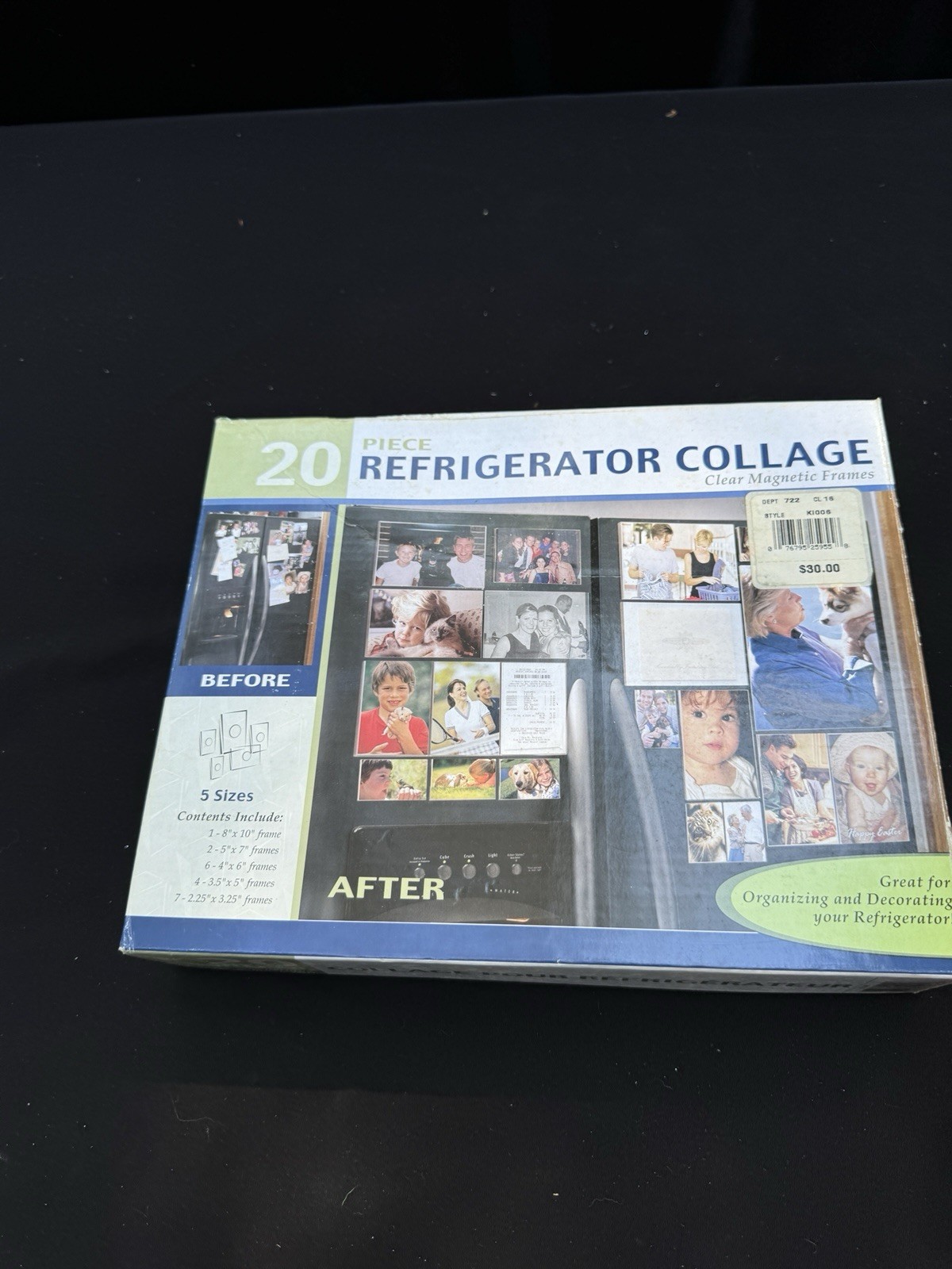 Refrigerator Magnet Collage Picture Set Fridge Home Decor Kitchen *Only 8 Pcs