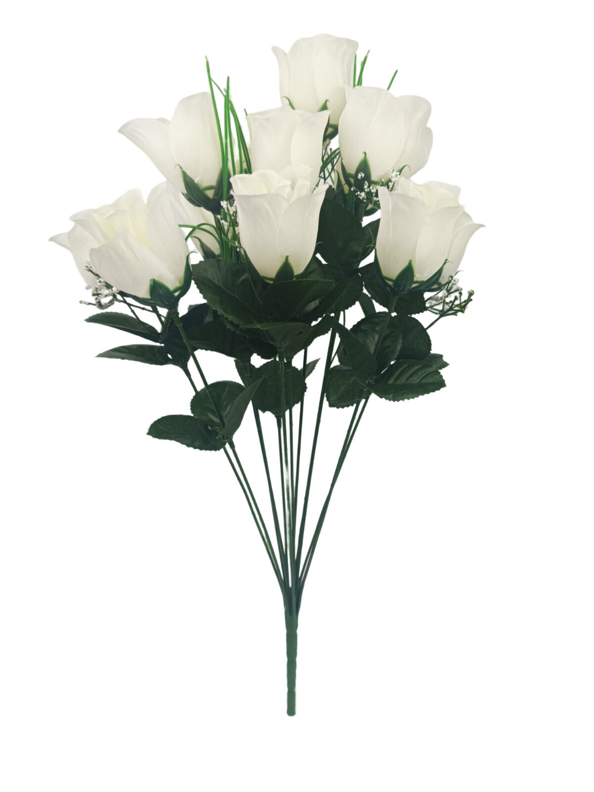 7 Heads Silk Artificial Fake Flowers Rose Bunch Bouquet Home Wedding Decor