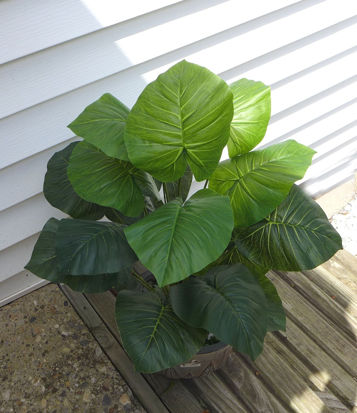 24″ Hight Artificial Plant Tropical Small Tree 18 Leaves Home Decora (#150