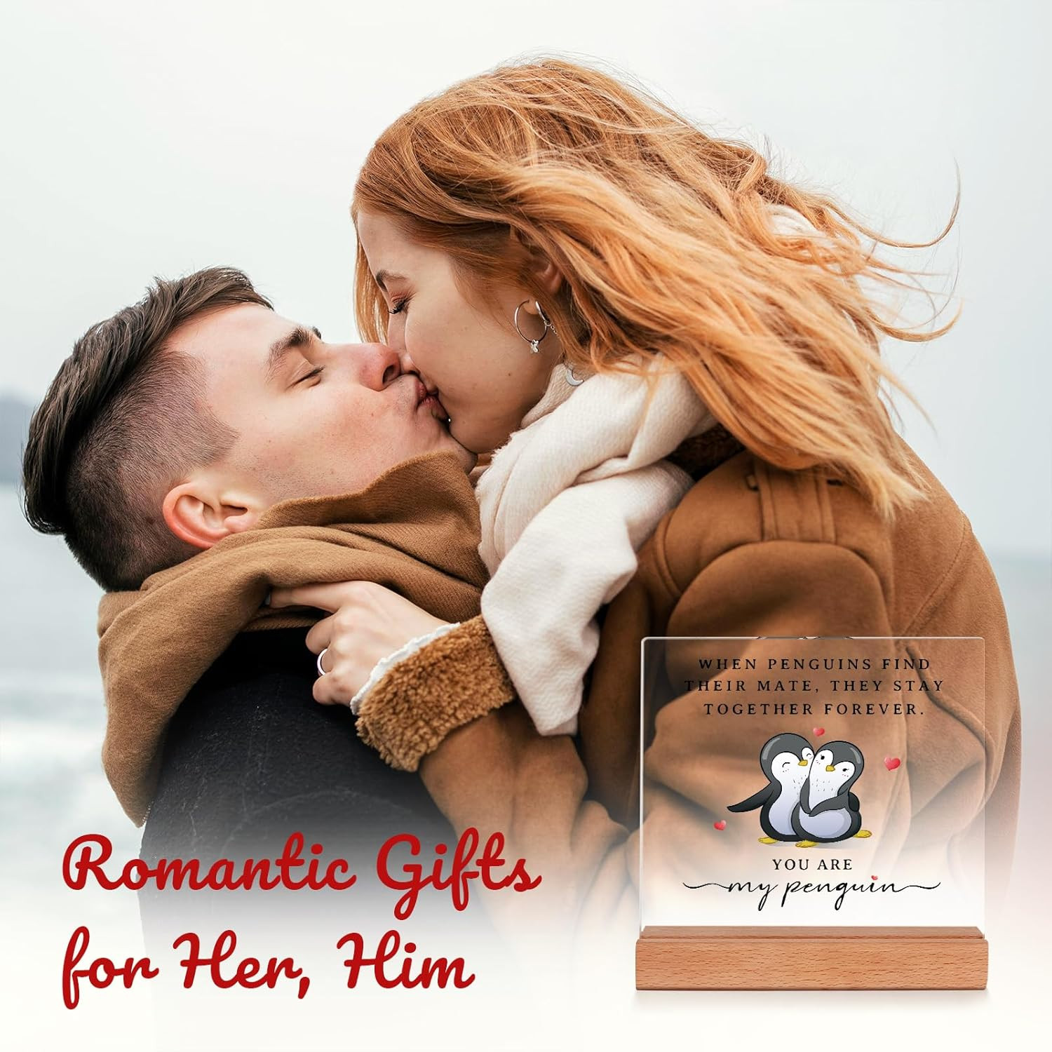 Valentines Day Gifts for Her or Him – Wedding Anniversary Acrylic Plaque for Men