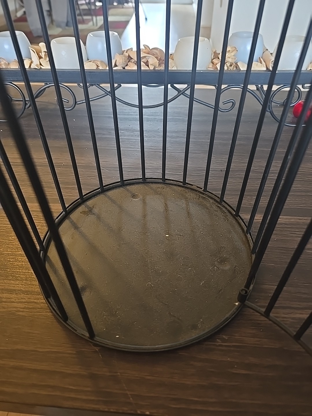Round Birdcages Vintage Iron Bird Cage Deco
