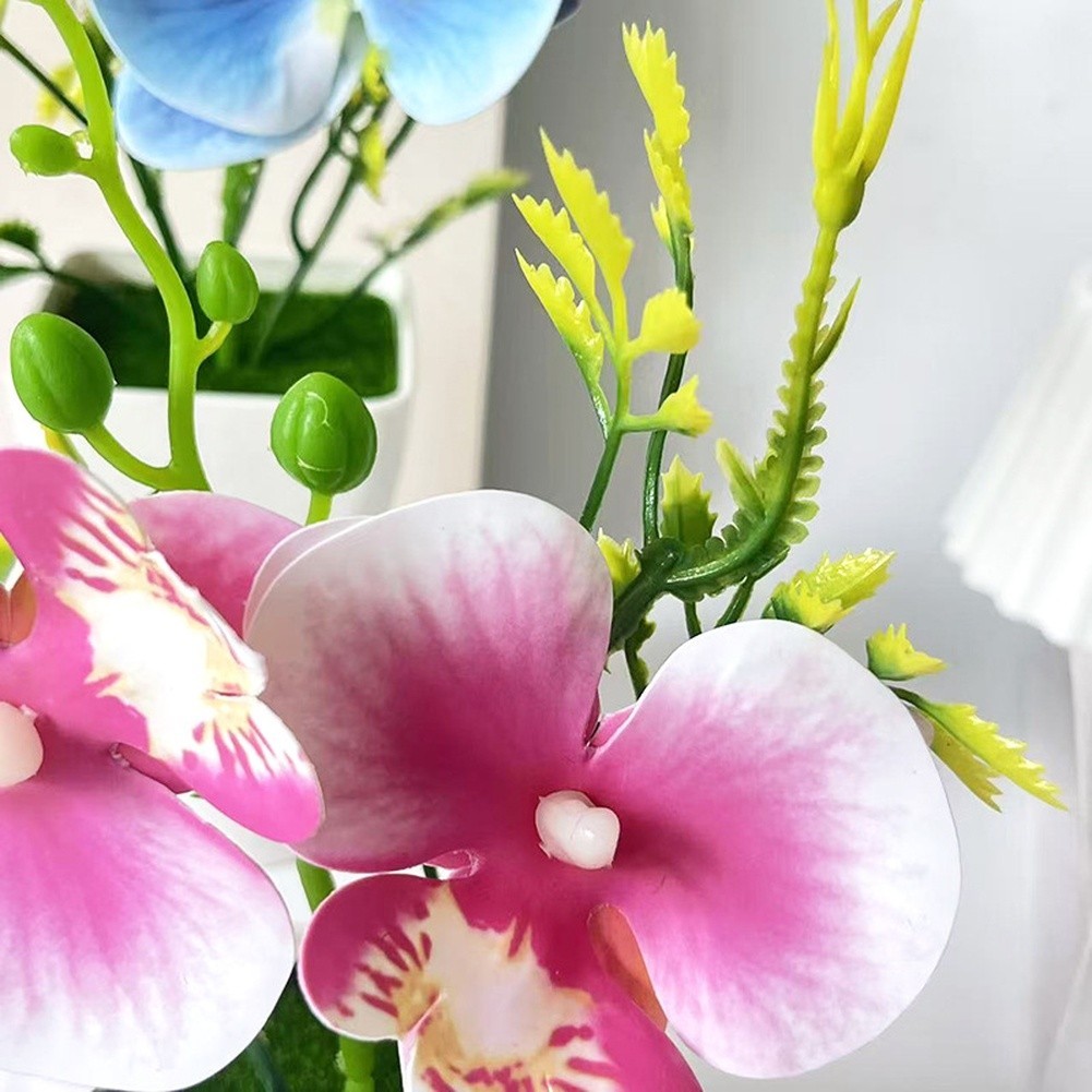 Artificial Phalaenopsis Orchid for Home Decor Wedding Table Centerpiece