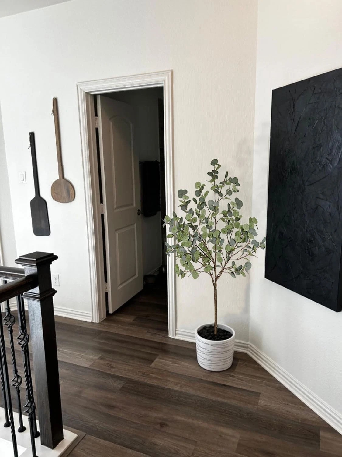 5ft Artificial Eucalyptus Tree with Pot