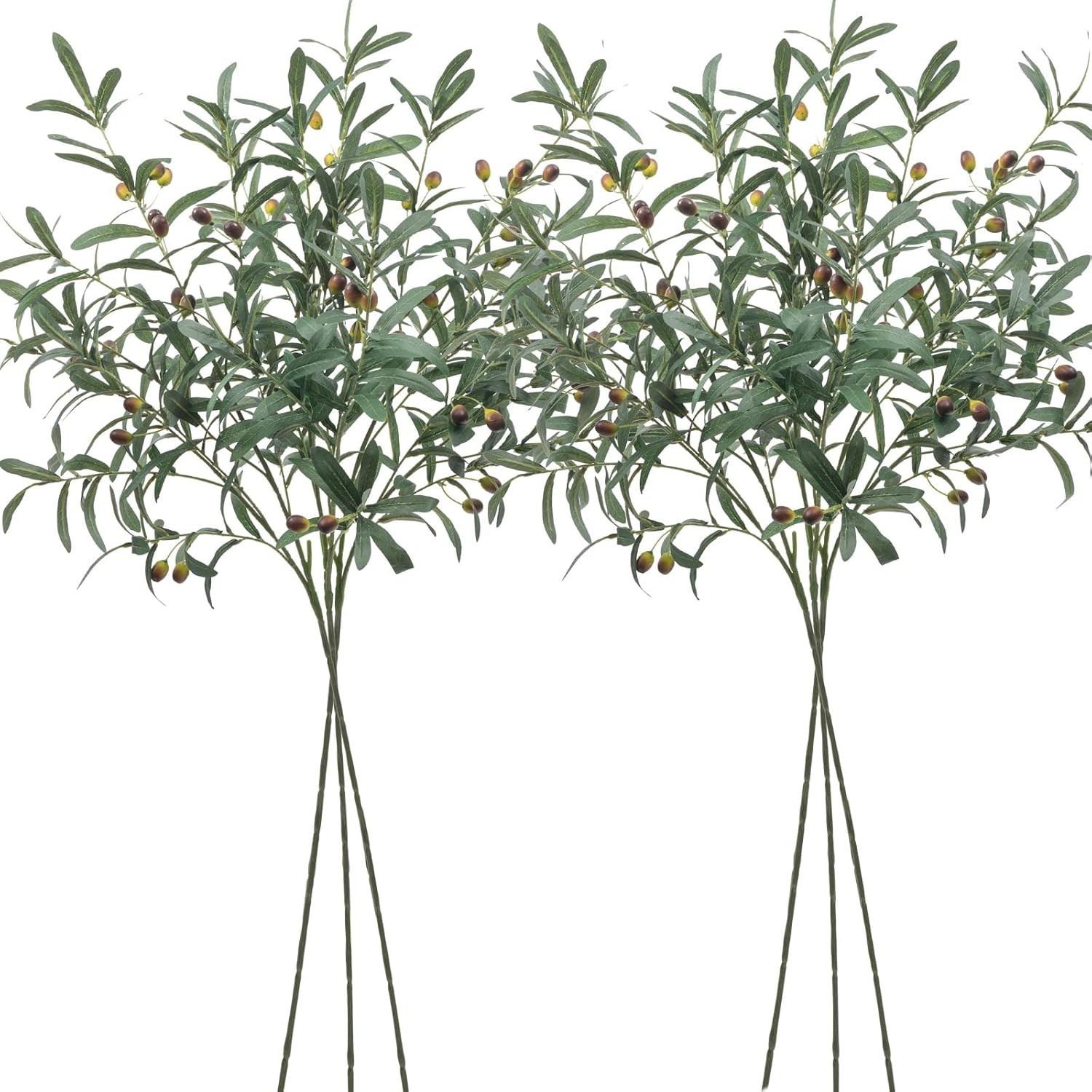 Long Greenery Stems Faux Olive Tree Branches