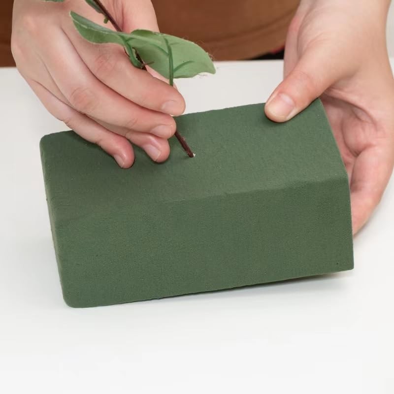 Floral Foam Blocks Wet Green Bricks for Flower Arrangements 4 Pack