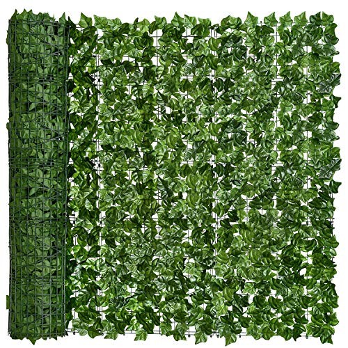 Artificial Ivy Privacy Fence, 118×78.7in Artificial Hedges Fence 118*78.7inch
