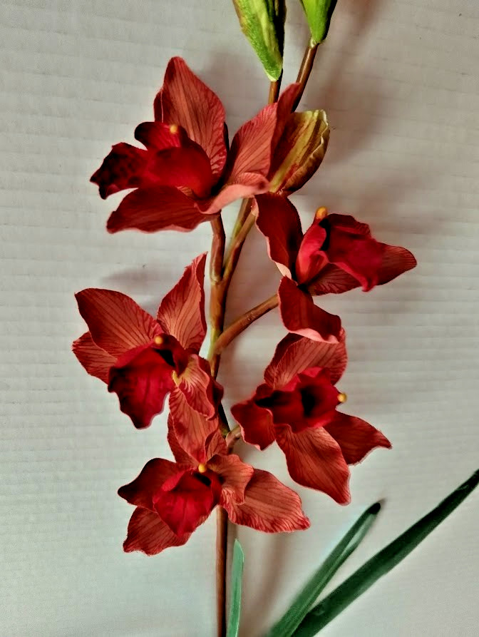 Artificial Cymbidium Orchid Plant