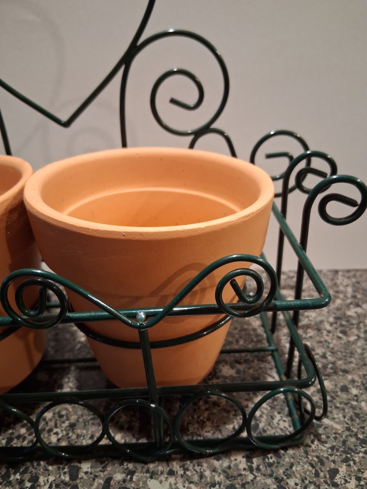 Vintage Metal Heart Design Shelf/Planter Unique Item for wall or windowsill