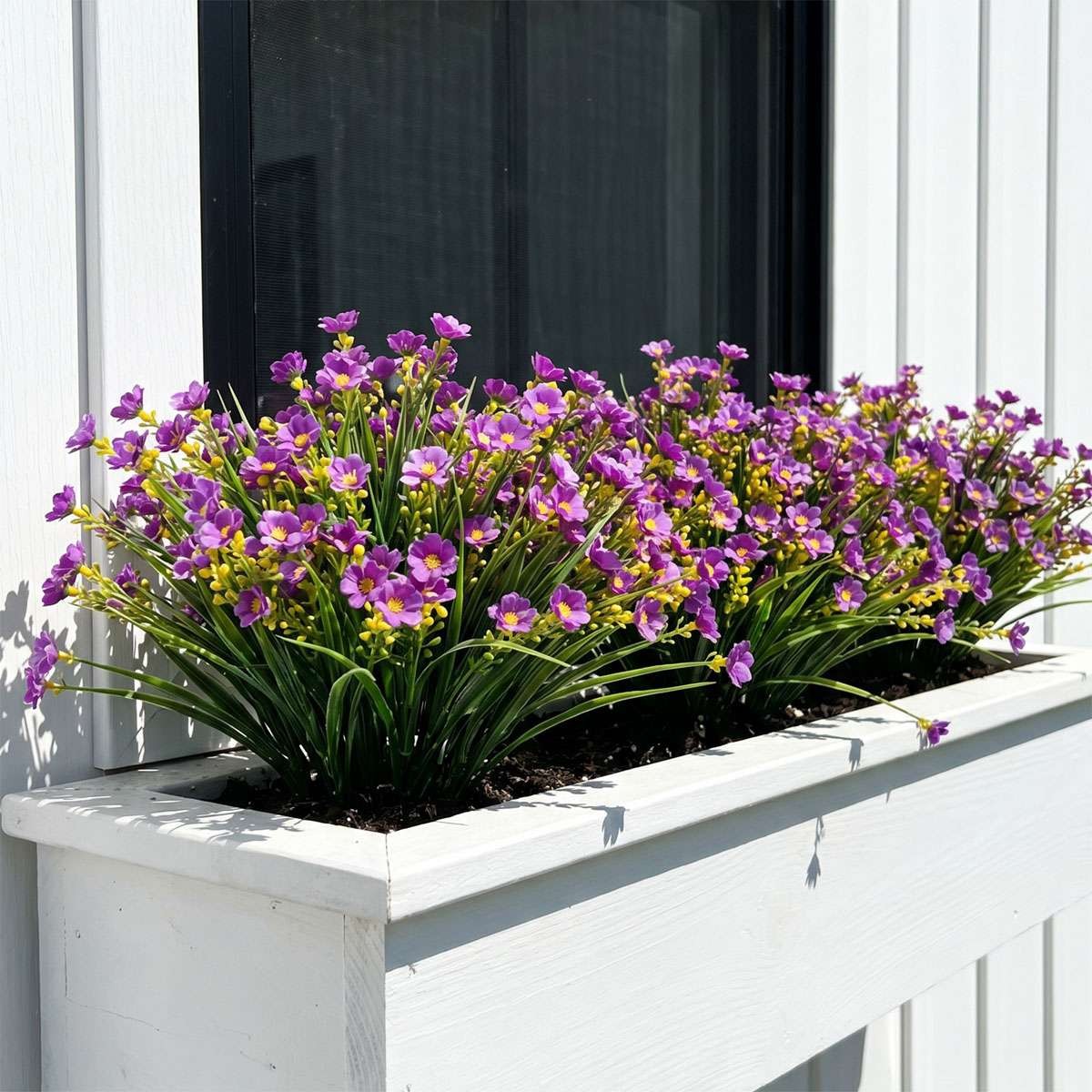 2-10 Artificial Flowers Fake Outdoor UV Resistant Boxwood Plants Shrubs Decor US