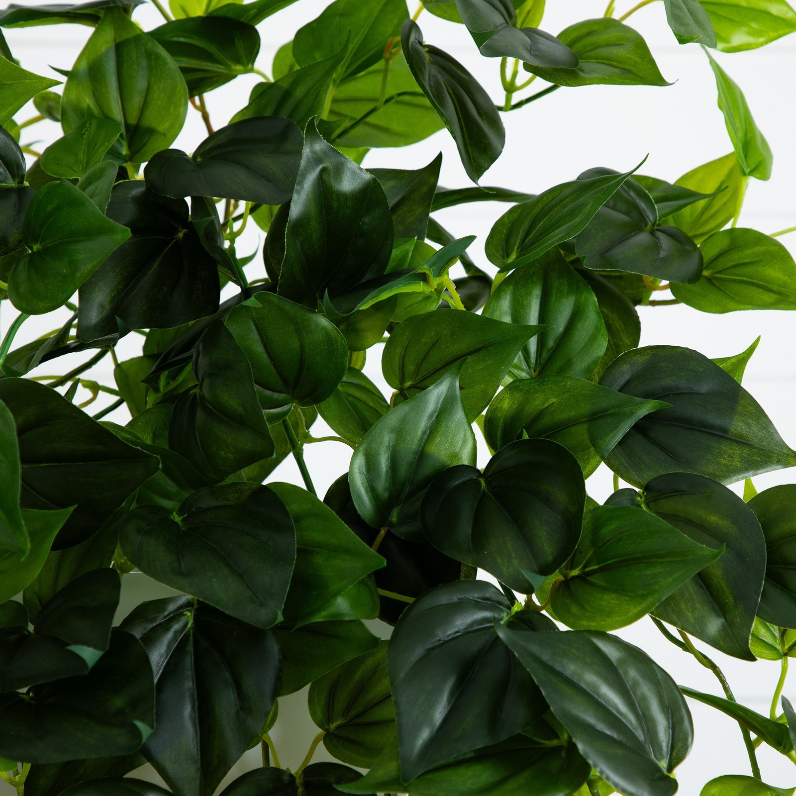 32 Inch Philo Hanging Bush Plant Set of 2 UV Coated Indoor Outdoor Decor