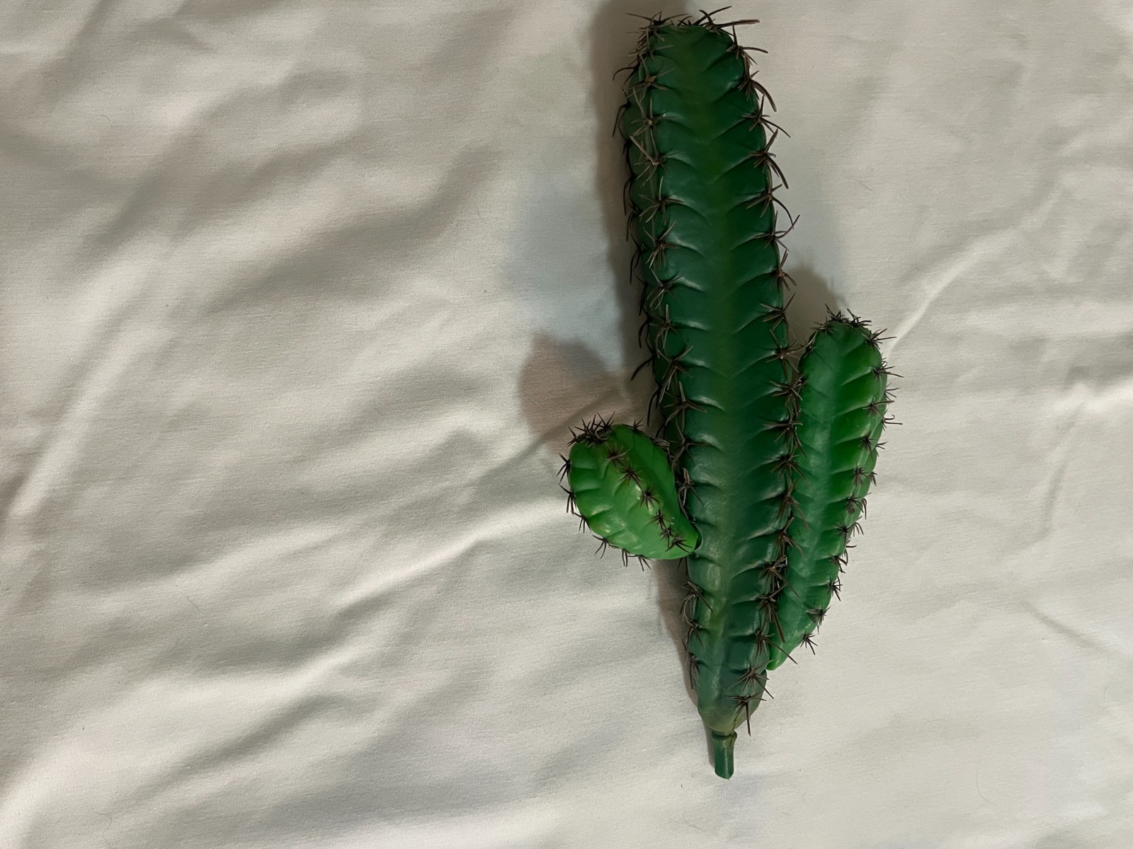 Artificial Cactus Green 7 inches wide and 15 inches tall Southwest decor NEW