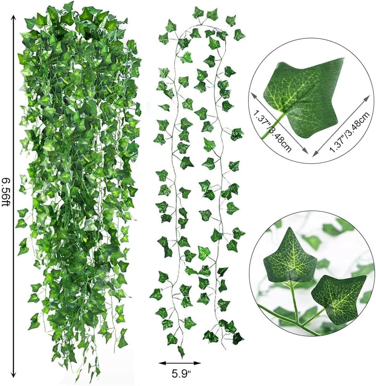 Durable 14pcs Decorative Vines – Perfect for Parties, Gardens & Balconies