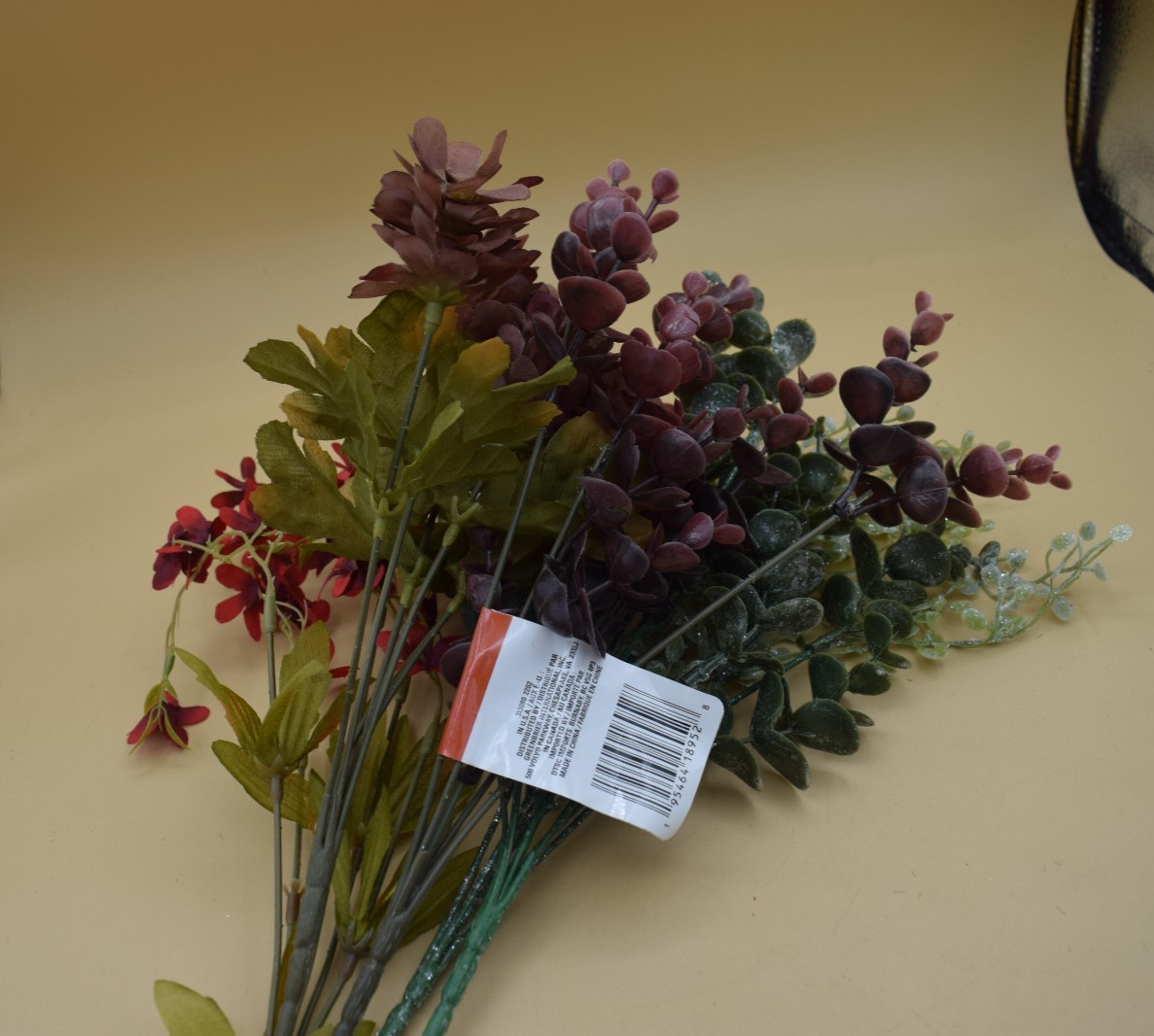 4 Artificial Faux Floral Eucalyptus, Jade ++ Stems For Crafts Floral Decor