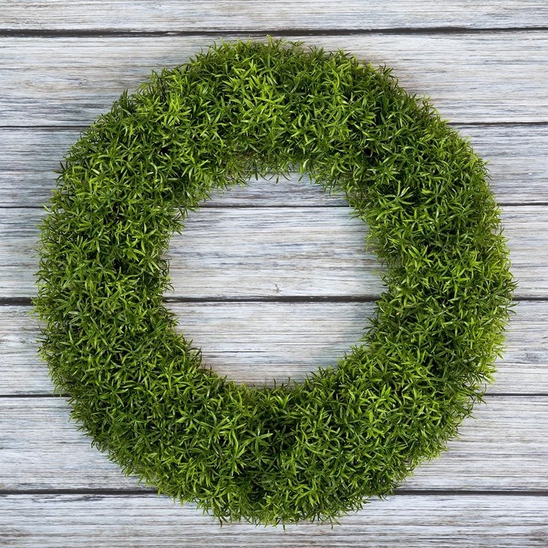All-Season Wreath & Tote Set UV Resistant Artificial Greenery Home Decor New