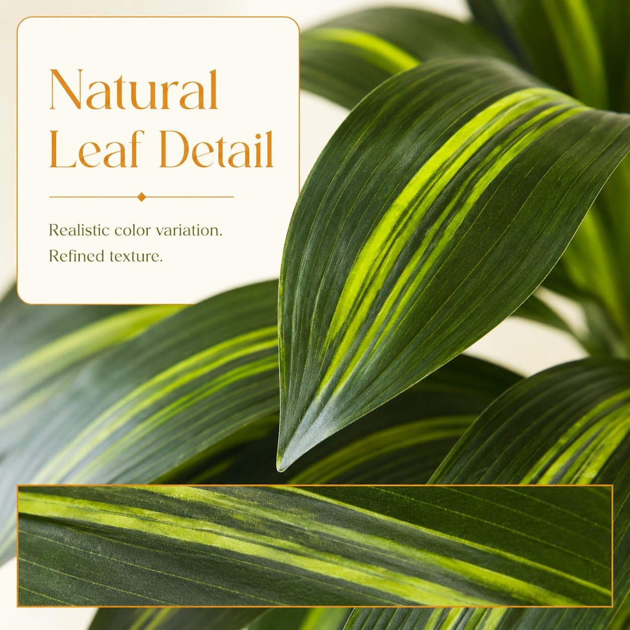 Artificial Dracaena Tree：5FT Faux Silk Tropical Yucca Floor Trees Realistic F…