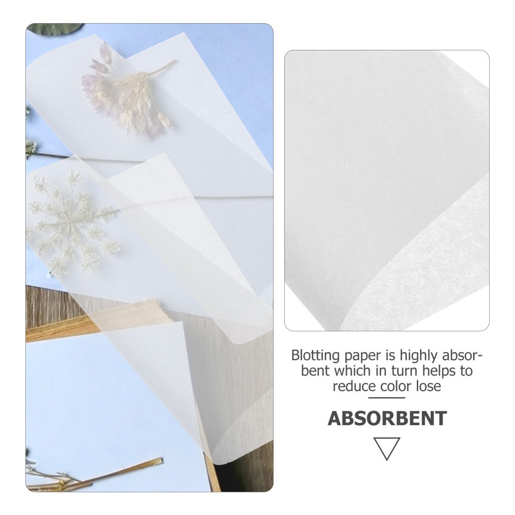 10 Pcs Flower Press Replacement Paper Material Pressing Lining Blotters