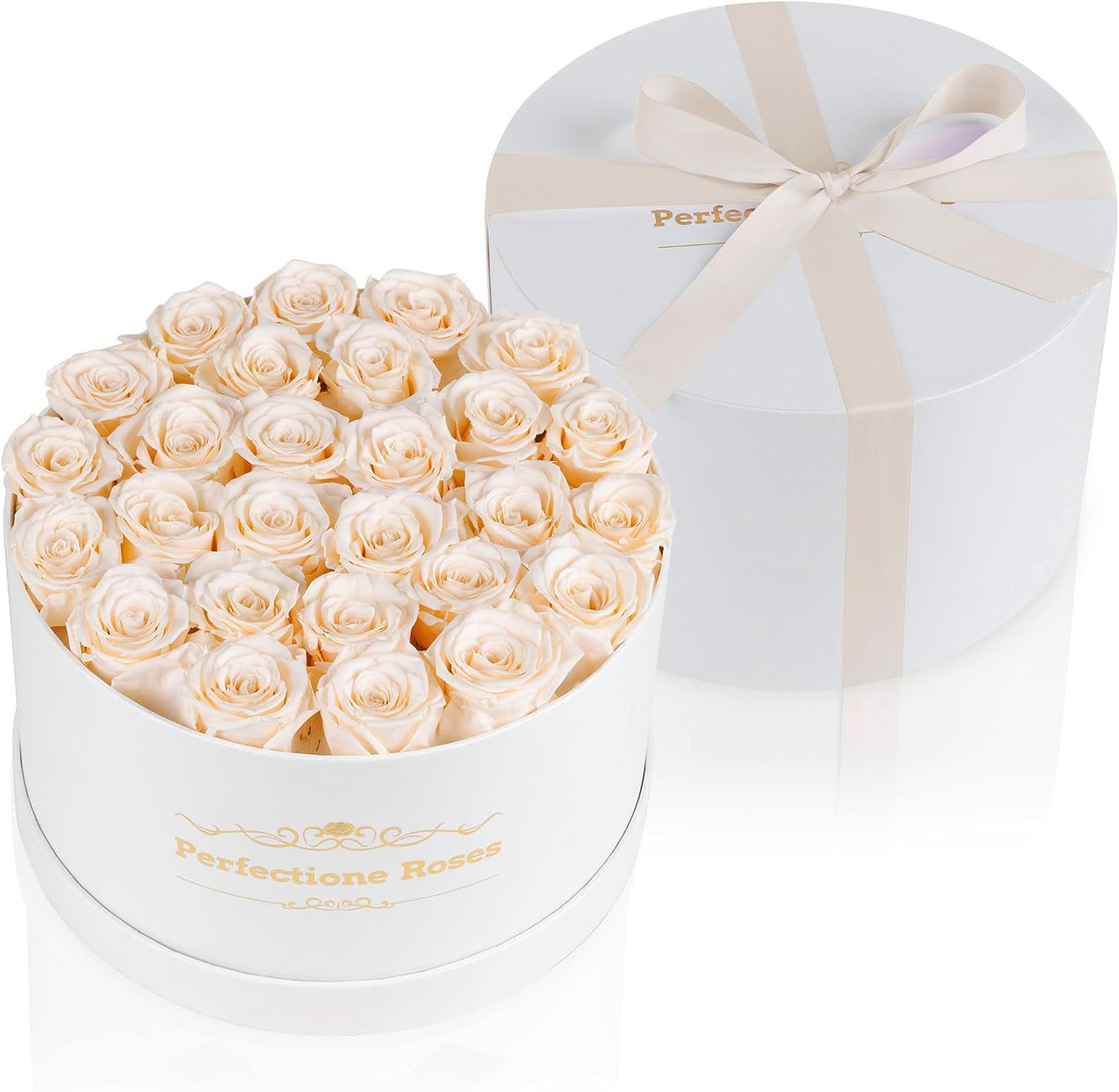 Buttermilk Preserved Roses in Box – Perfect Mother’s Day & Birthday Gift