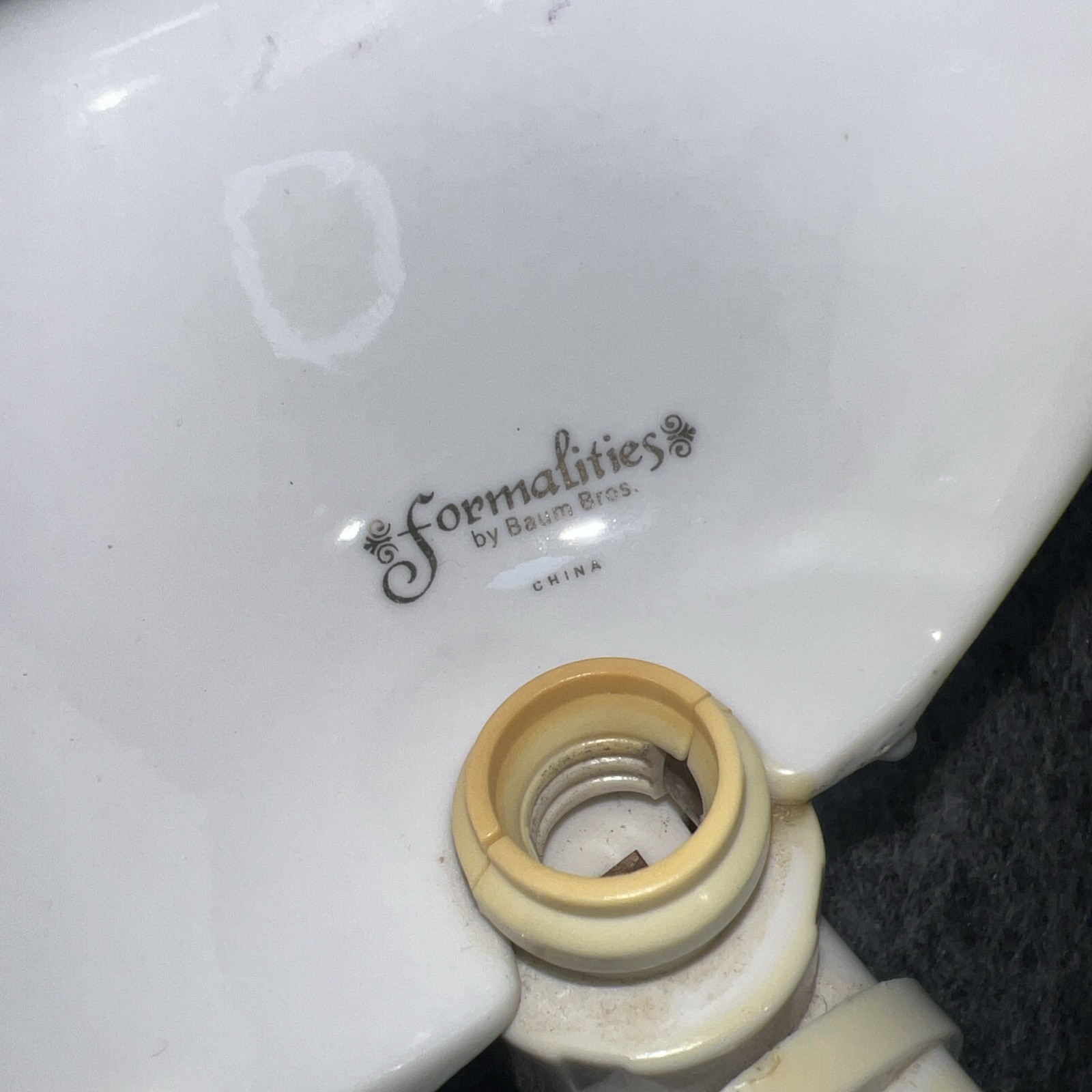 formalities by baum bros teacup nightlight grannycore cottage shabby floral