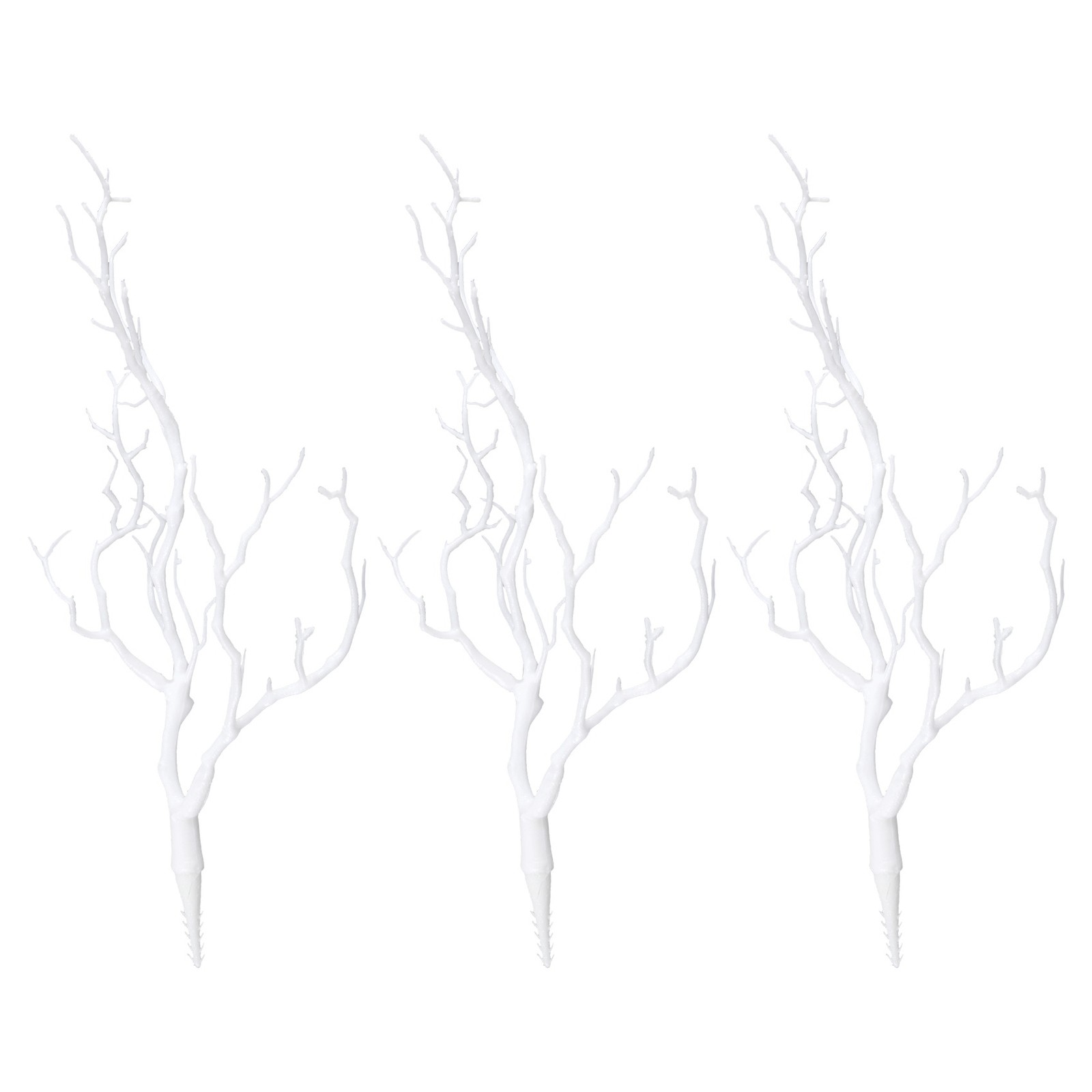 3 x Artificial White Dry Plant Tree Branch Wedding Party Decor C4D63537