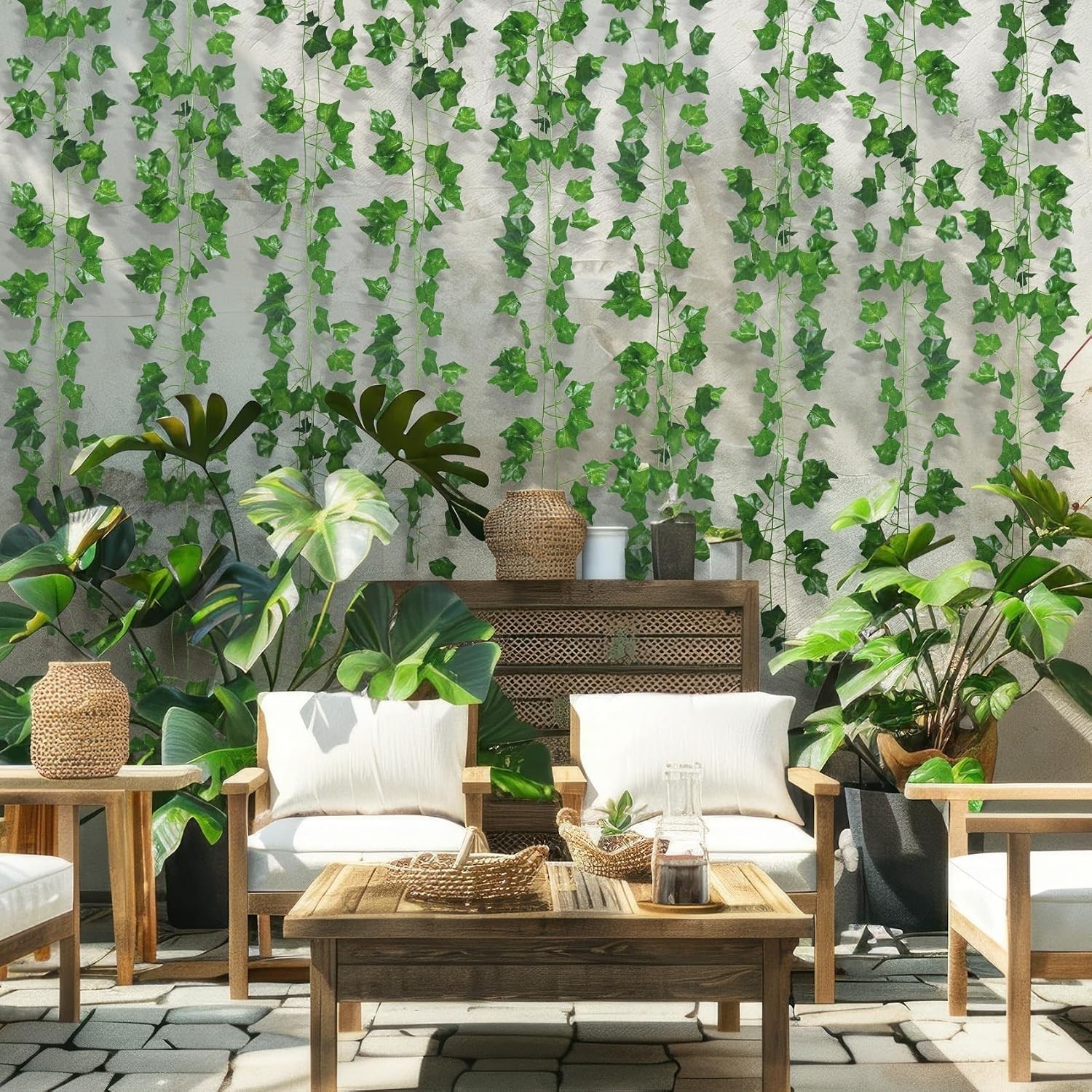Versatile Artificial Ivy Vines 36 Pack 83 Inch Perfect for Weddings and Events