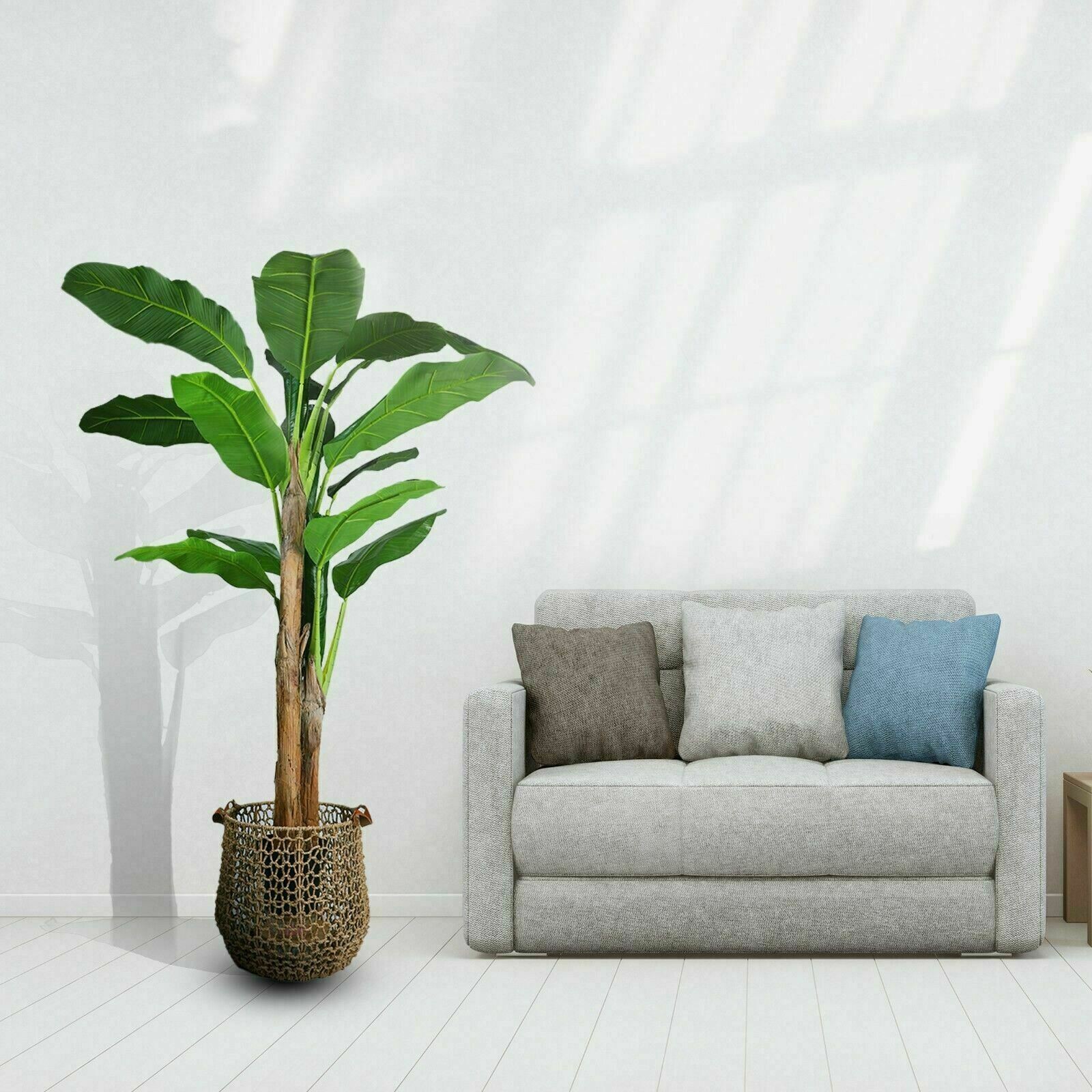 180cm Faux Artificial Fake Potted Banana Tropical Tree Plant Office Home Decor
